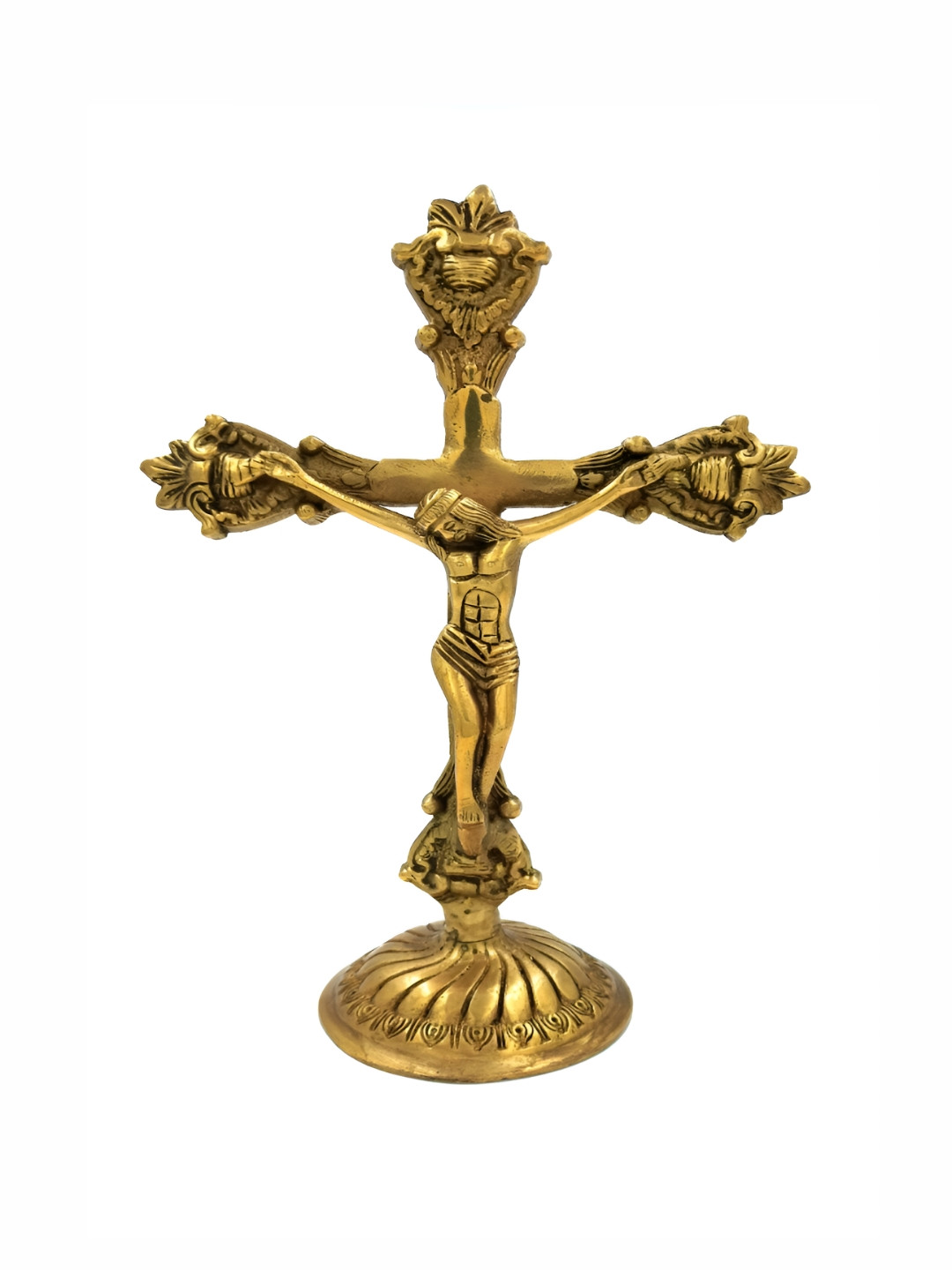 

Arihant Craft Gold Brass Small Showpiece