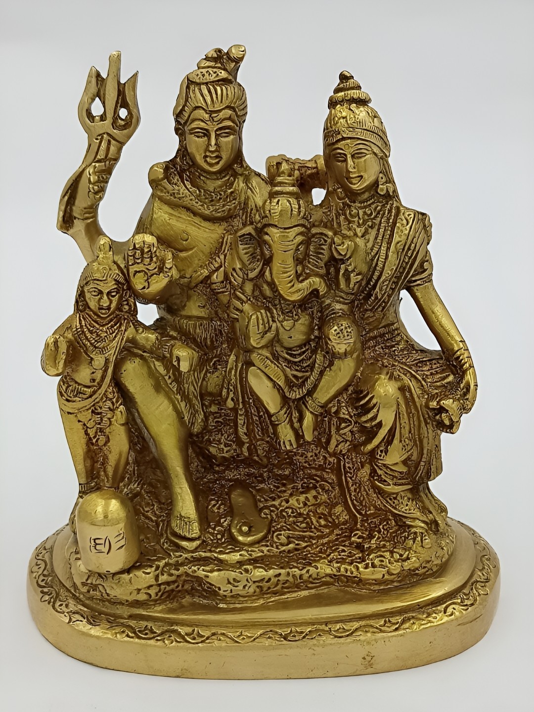 

Arihant Craft Gold Brass Small Showpiece
