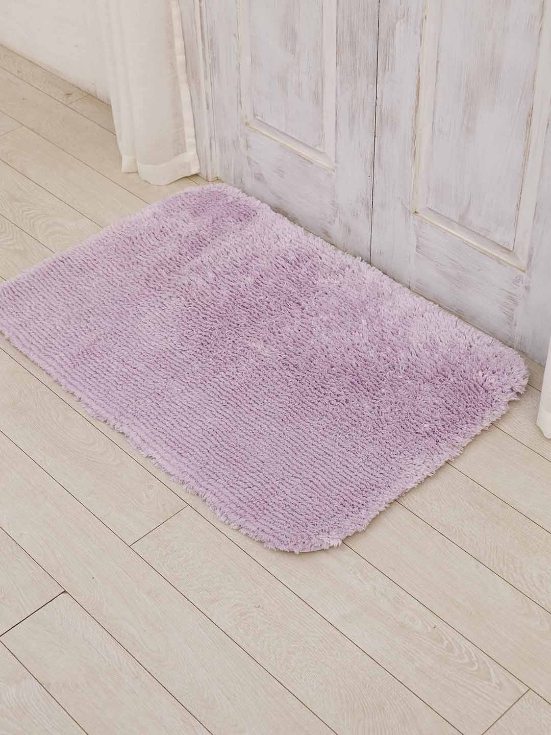 

Ariana Lavender Coloured Anti Skid 2800 GSM Microfibre Bath Rug