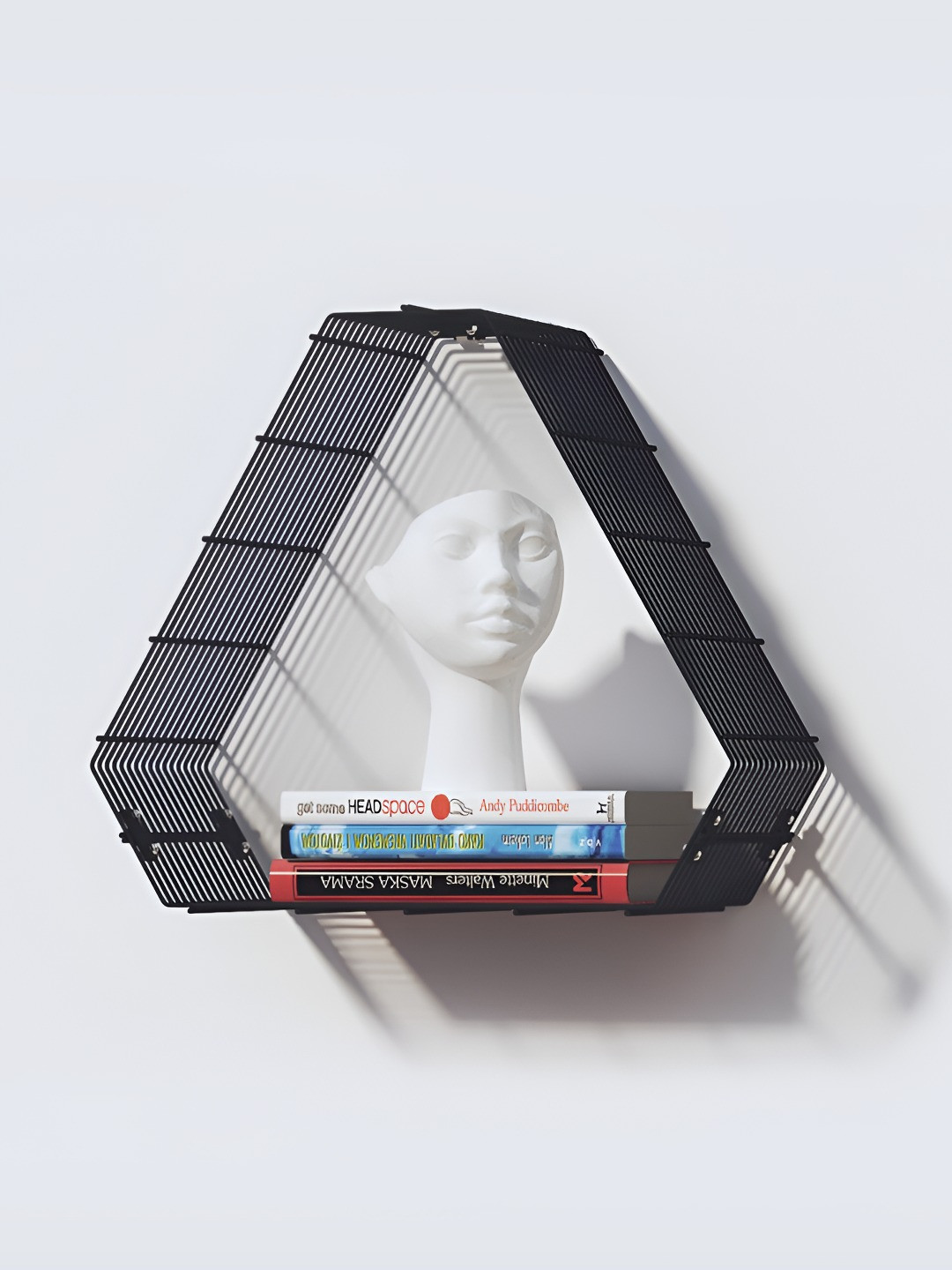 

Meshable Grey Metal Basic Wall Shelf