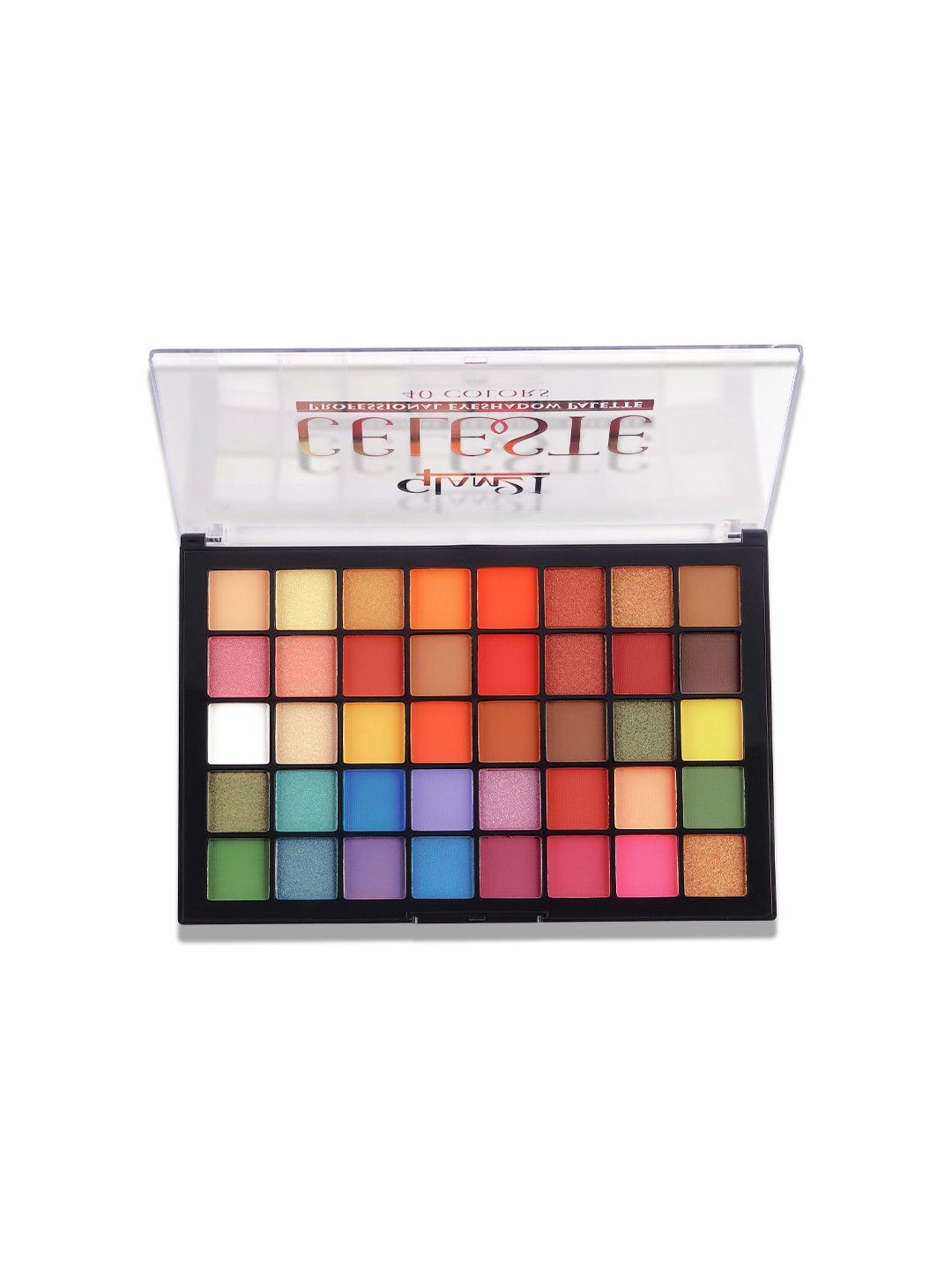 

GLAM21 40 Shades Celeste Professional Eyeshadow Palette 50g - Blissful 02, Multi