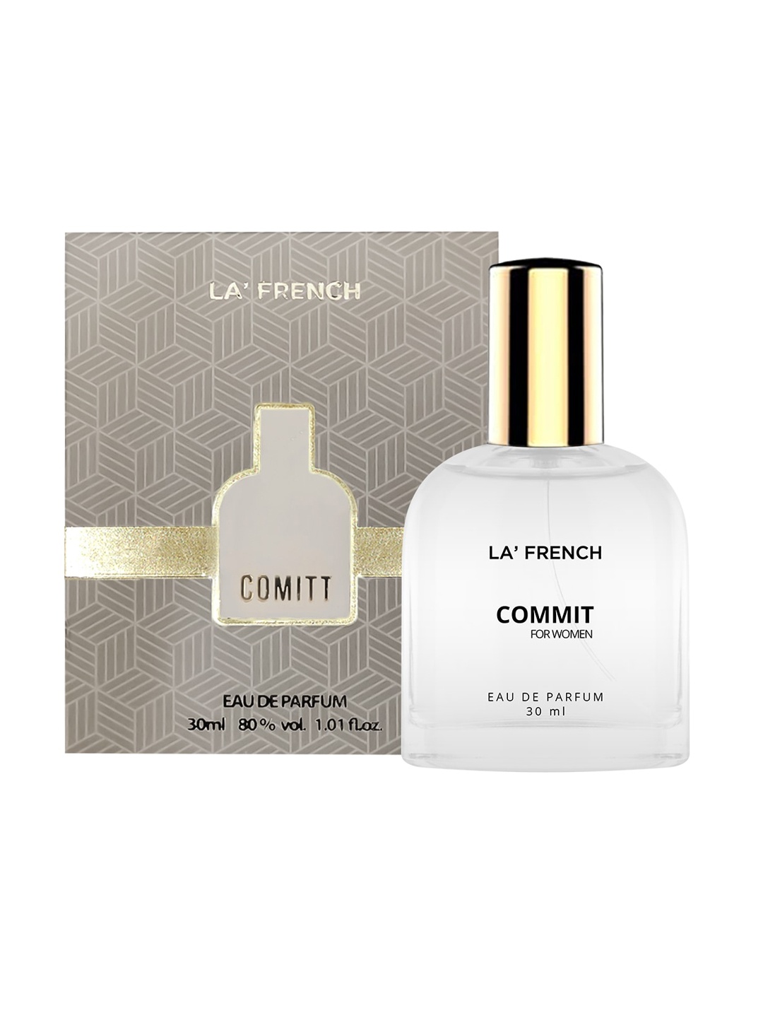 

La French 2-Pcs Bespoke & Commit Long Lasting Eau De Parfum - 30ml Each, White