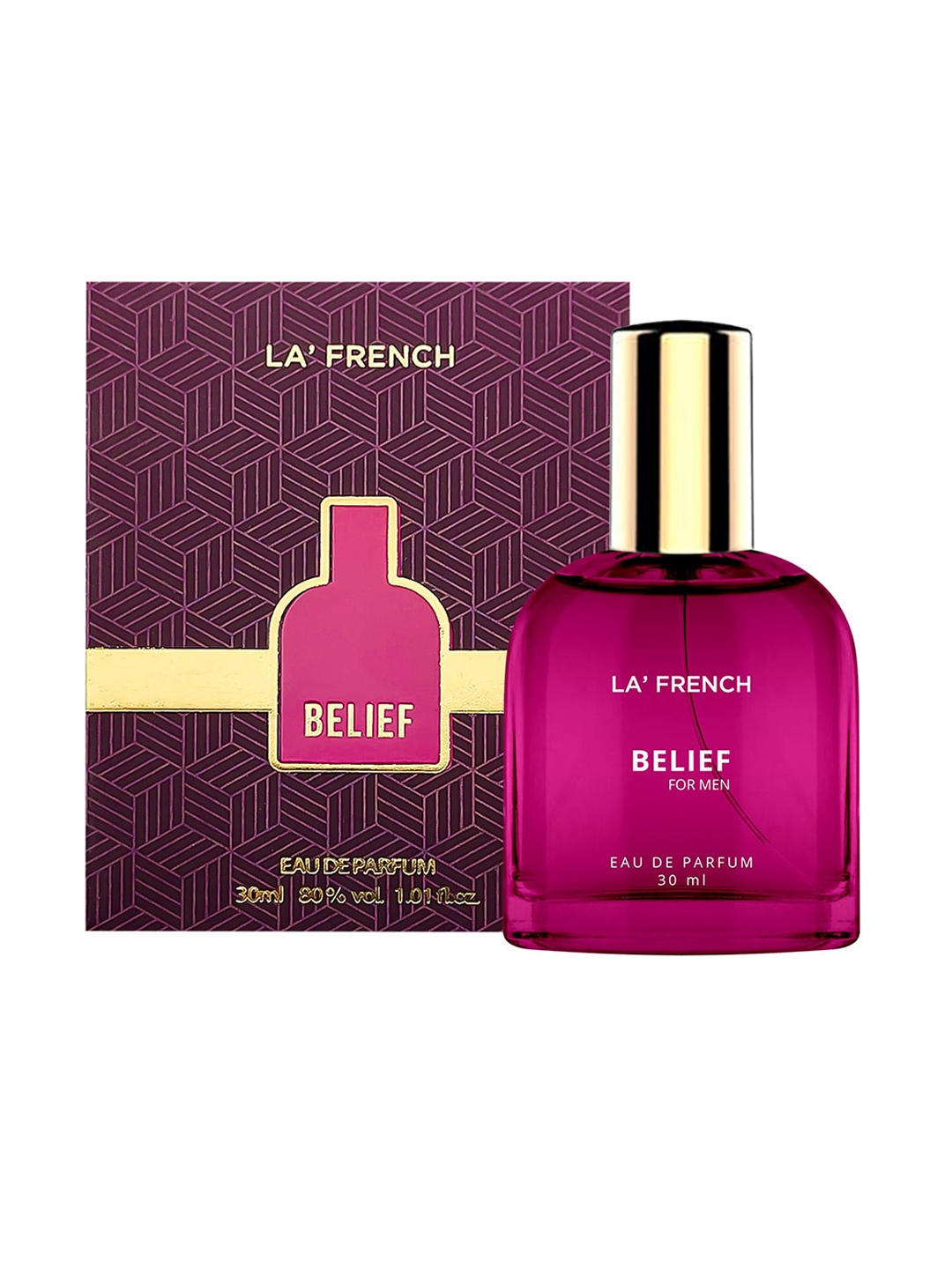 

La French Set Of 2 Belief-Look Out Eau De Parfum - 30ml Each, Pink