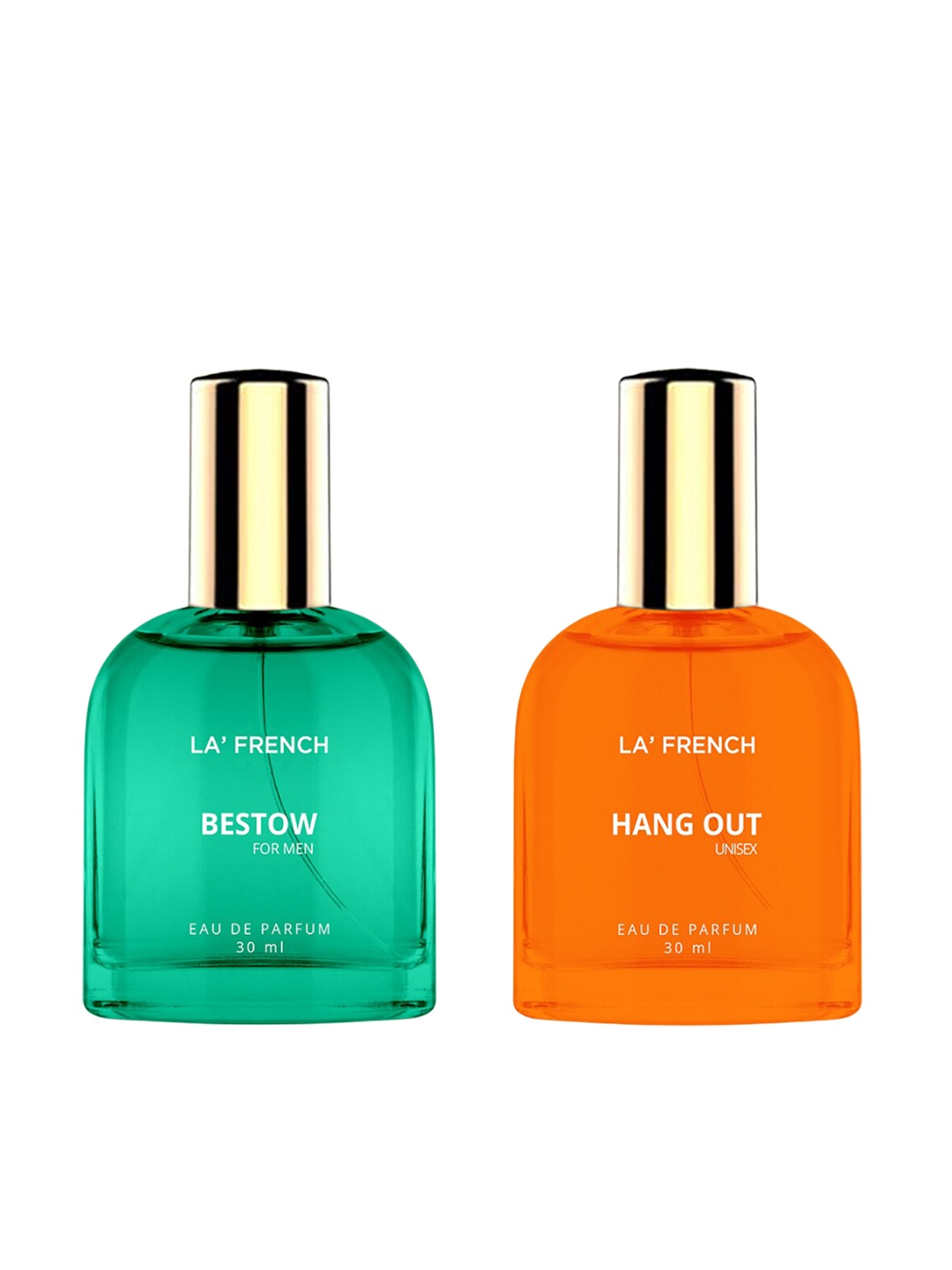 

La French 2-Pcs Bestow & Hang Out Long Lasting Eau De Parfum - 30ml Each, Green