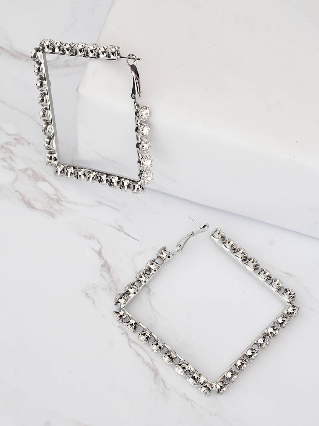 

Bellofox Silver-Plated Hoop Earrings