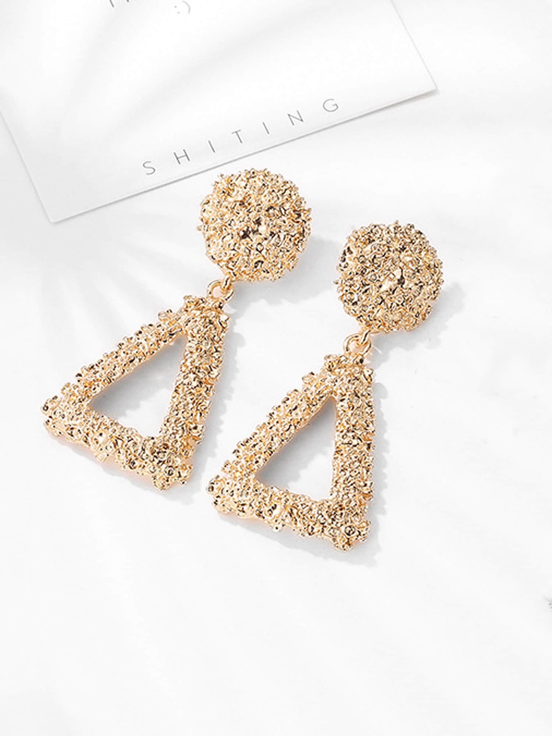 

Bellofox Rose Gold Plated Drop Earrings