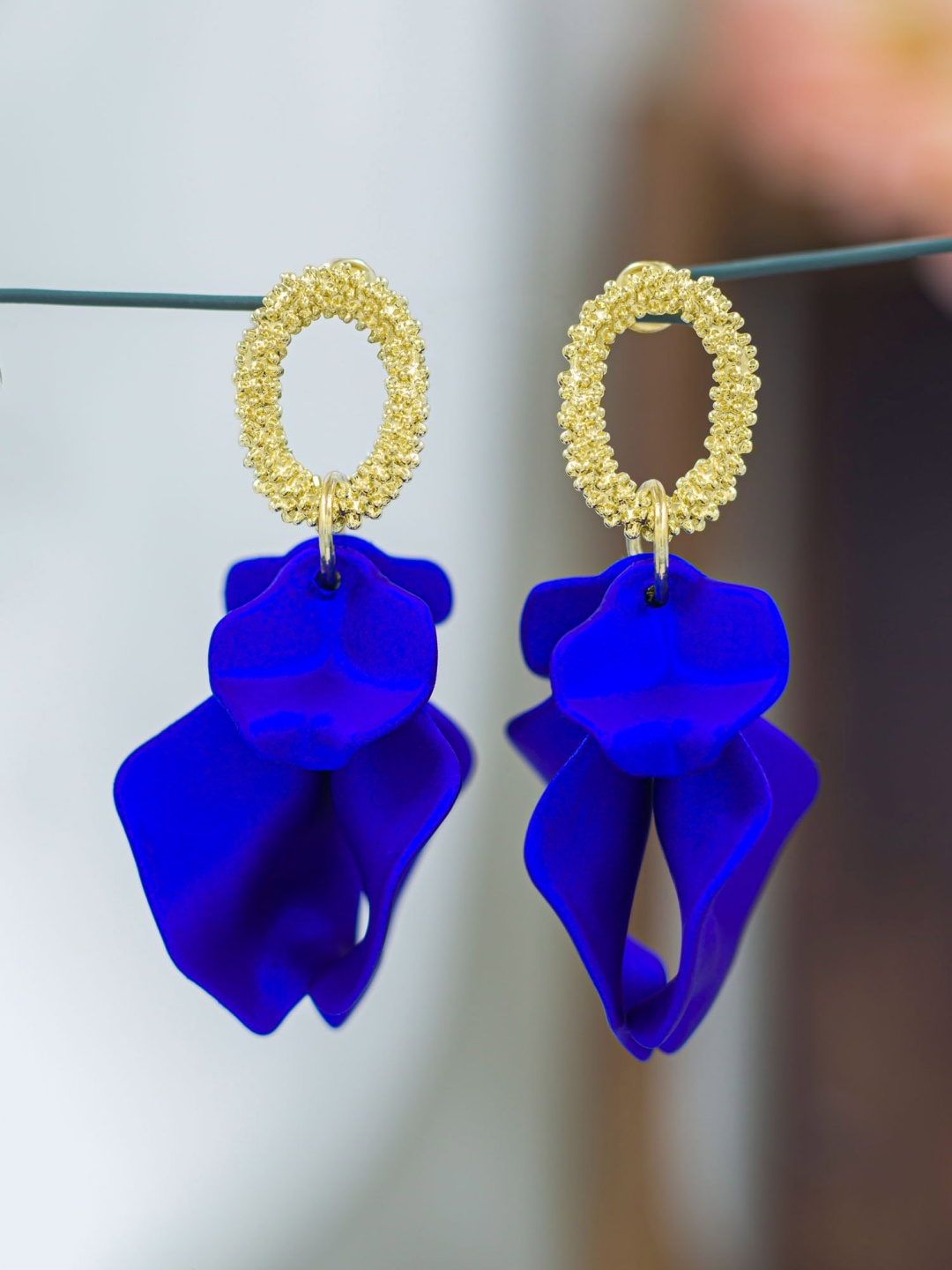

Bellofox Classic Drop Earrings, Blue
