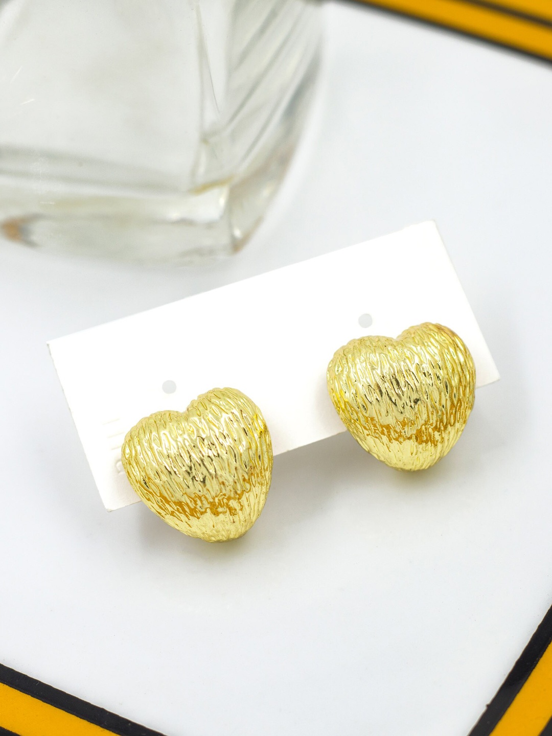 

Bellofox Gold-Plated Contemporary Stud Earrings
