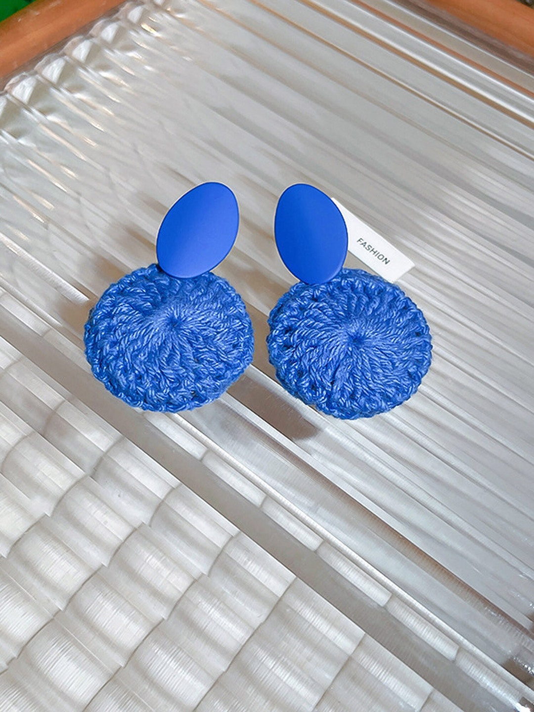 

Bellofox Crochet Drop Earrings, Blue
