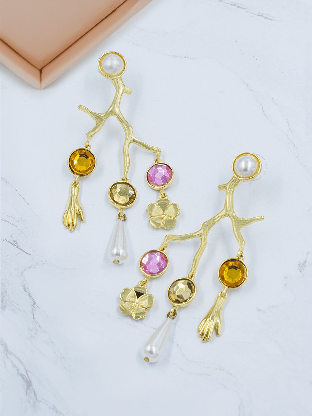 

Bellofox Gold-Plated Drop Earrings