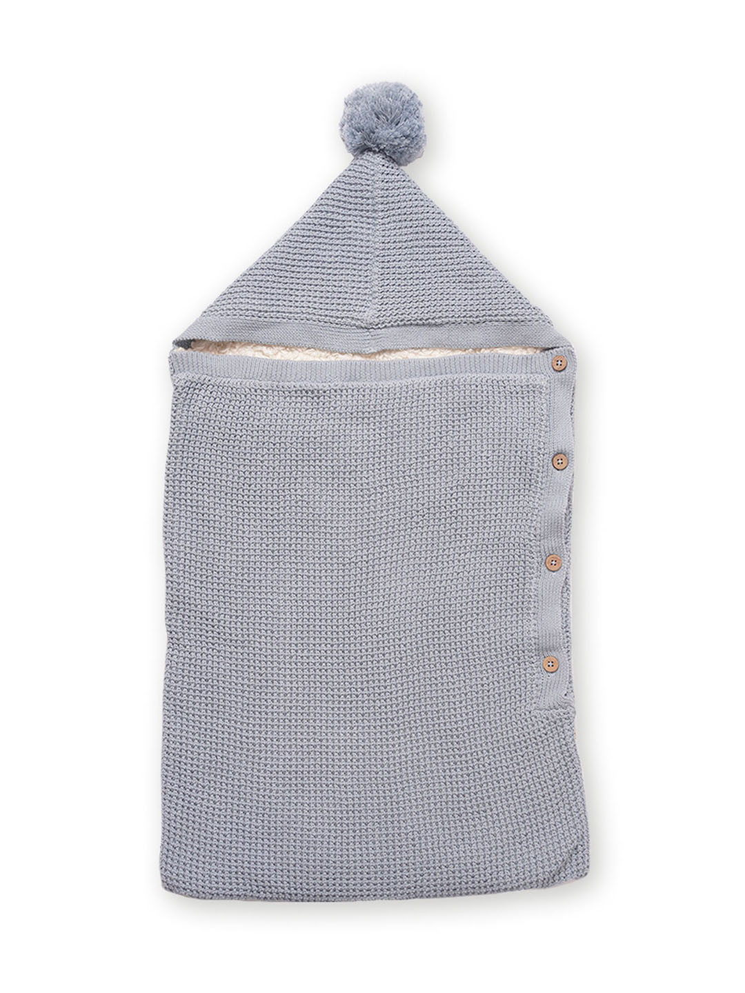 

GREENDIGO Blue & Grey Geometric Cotton AC Room Single Bed Blanket
