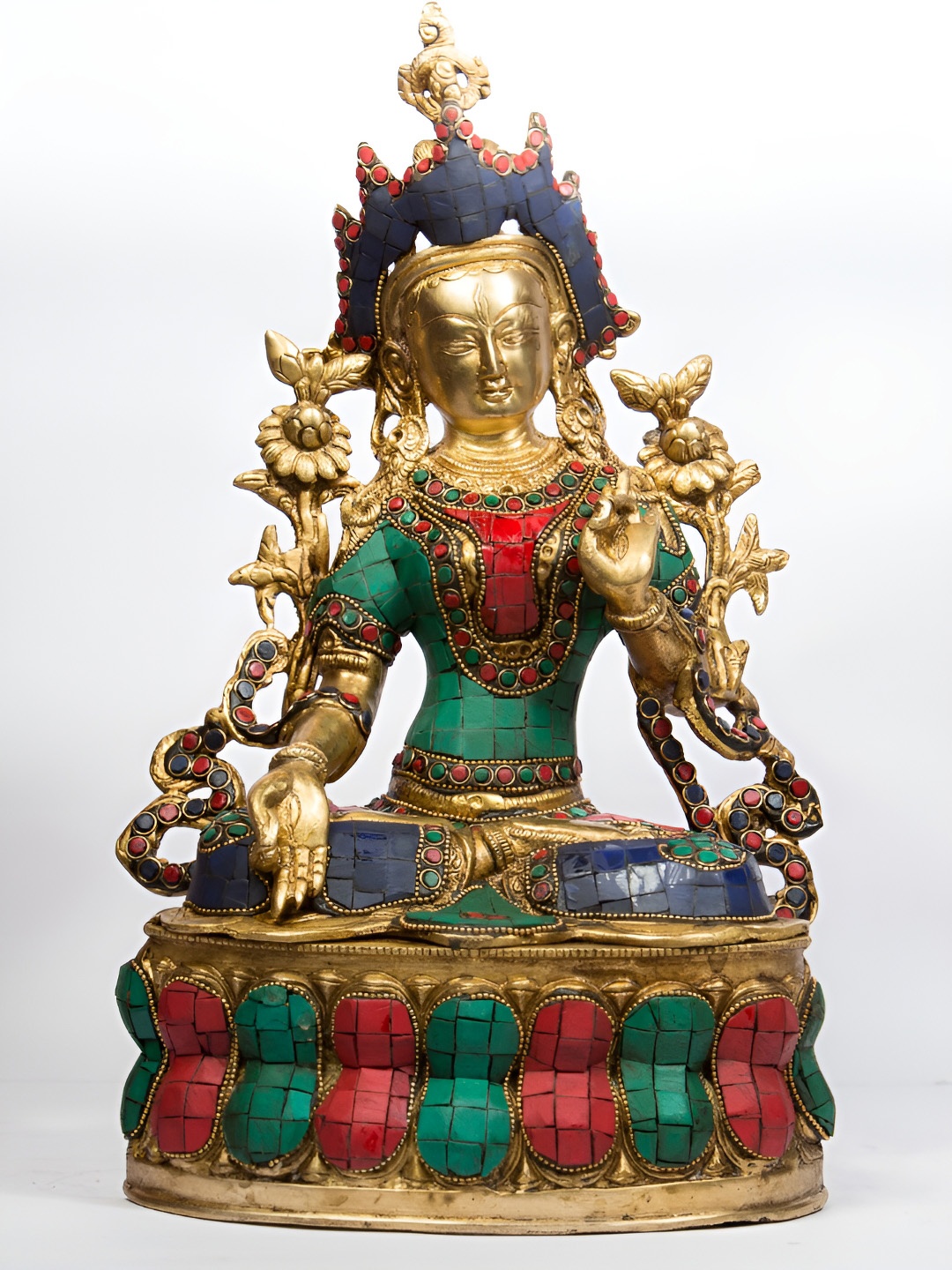 

Arihant Craft Gold-toned Brass Tara Medium Showpiece