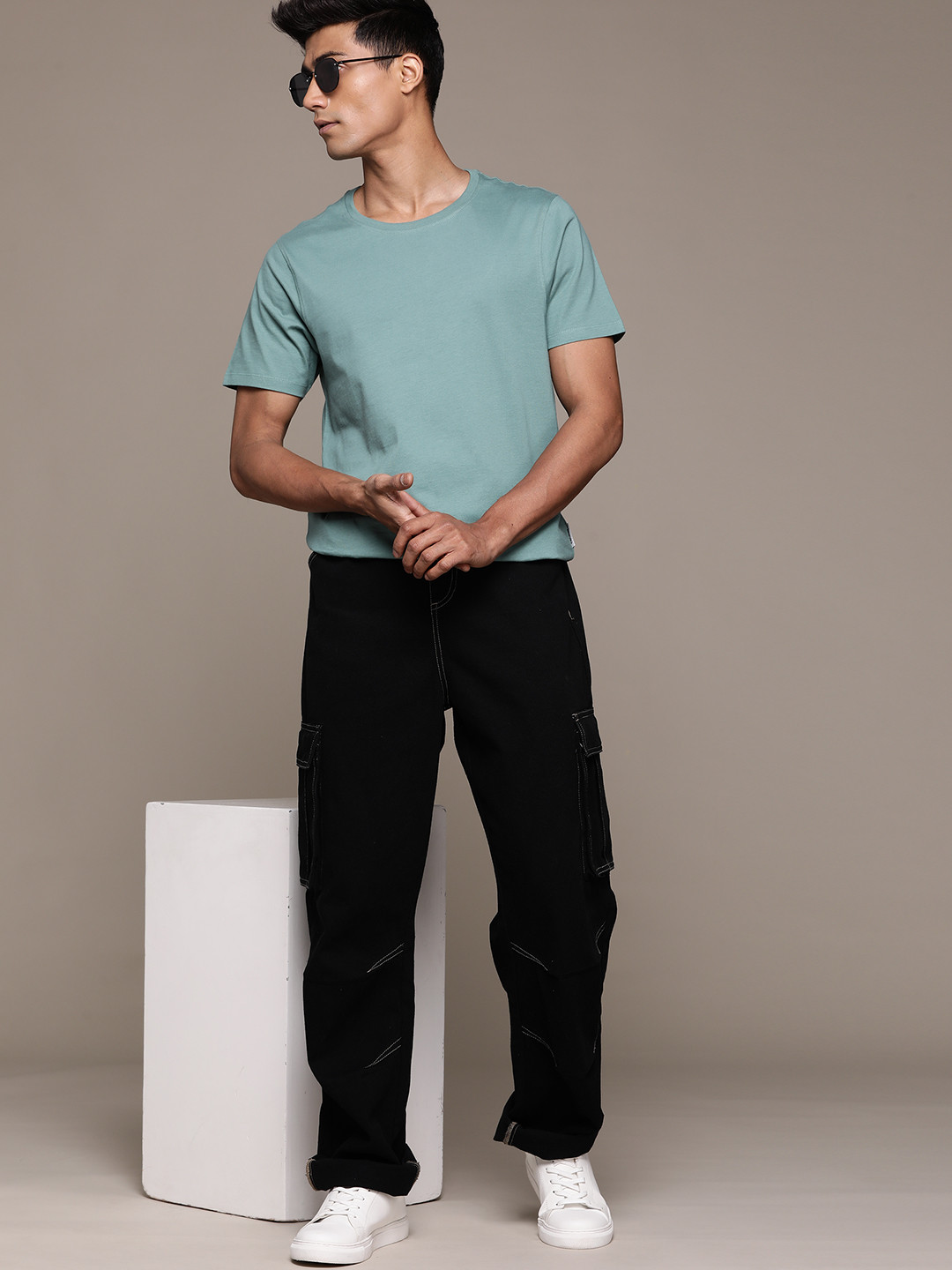 

The Roadster Lifestyle Co. Pure Cotton T-shirt, Green
