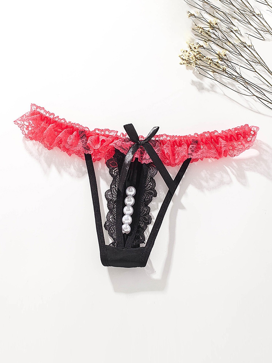 

LULU & SKY Self-Designed Thong Brief 2167-BLACK