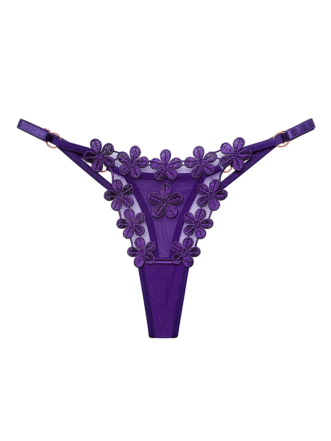 

LULU & SKY Self-Design Thong Briefs 2263-PURPLE