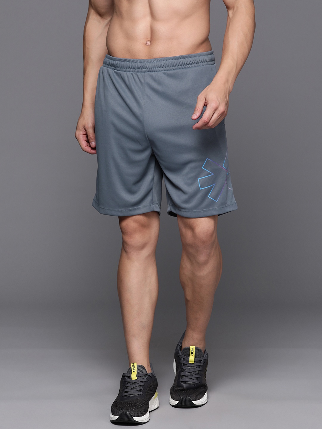 

HRX by Hrithik Roshan Men Training Shorts, Grey