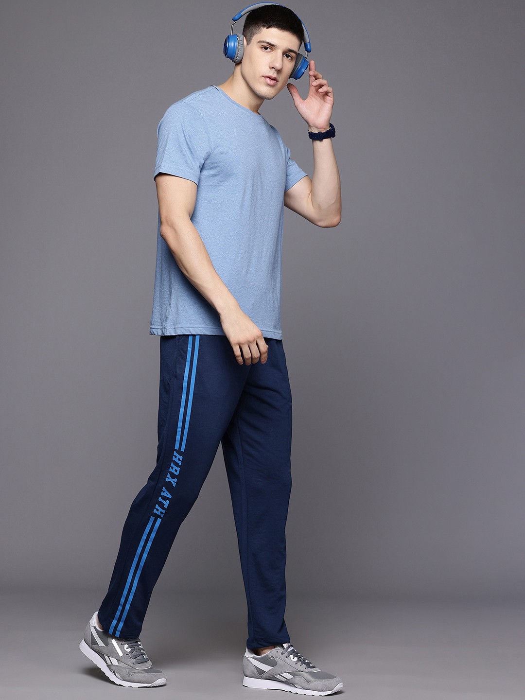 

HRX by Hrithik Roshan Men Lifestyle Track Pants, Blue