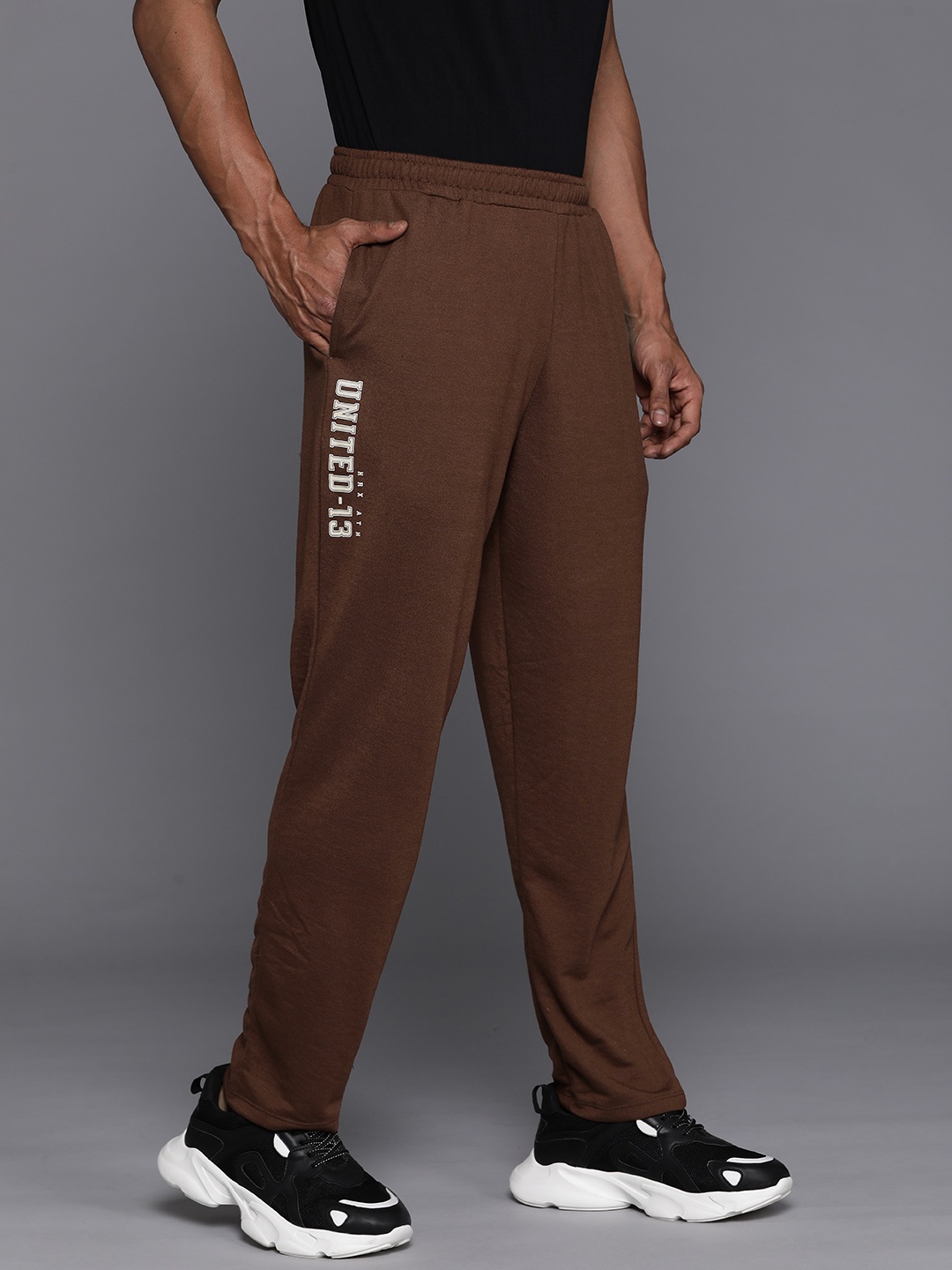 

HRX by Hrithik Roshan Men Lifestyle Track Pants, Brown