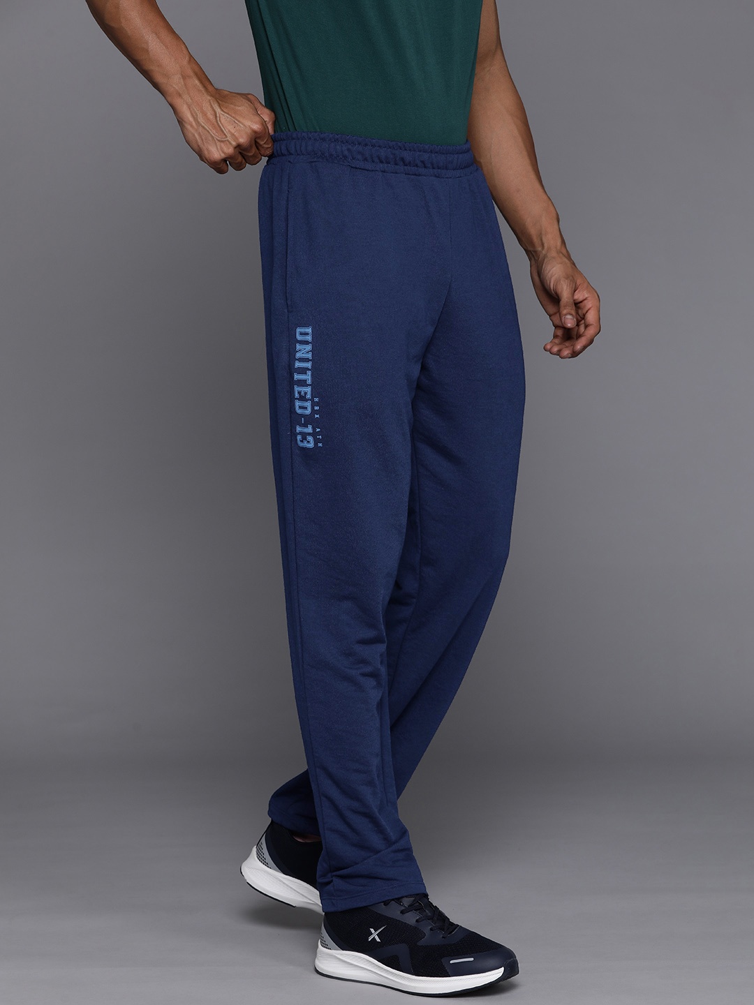 

HRX by Hrithik Roshan Men Lifestyle Track Pants, Navy blue
