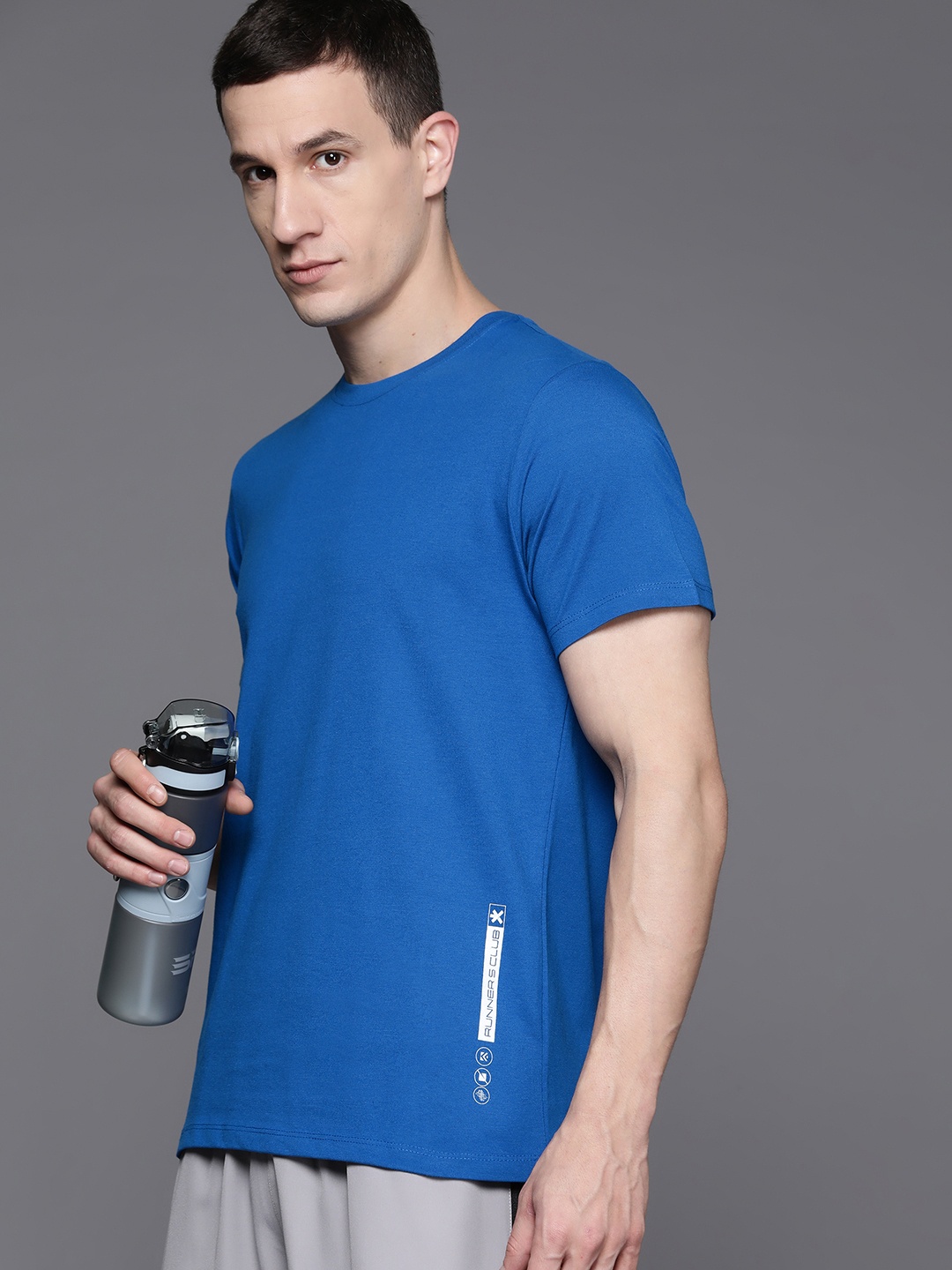 

HRX by Hrithik Roshan Rapid Dry Running T-shirt, Blue