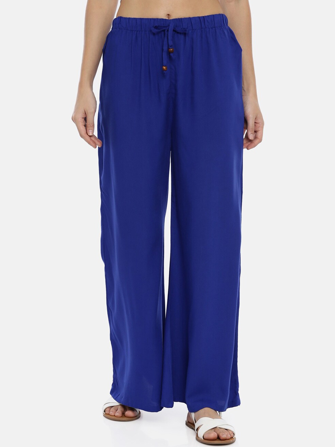 

GOLDSTROMS Wide Leg Knitted Palazzo, Blue