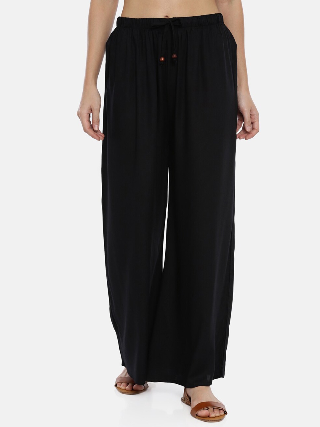 

GOLDSTROMS Wide Leg Knitted Palazzo, Black