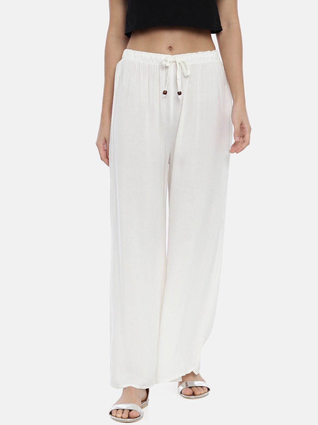 

GOLDSTROMS Wide Leg Knitted Palazzo, White