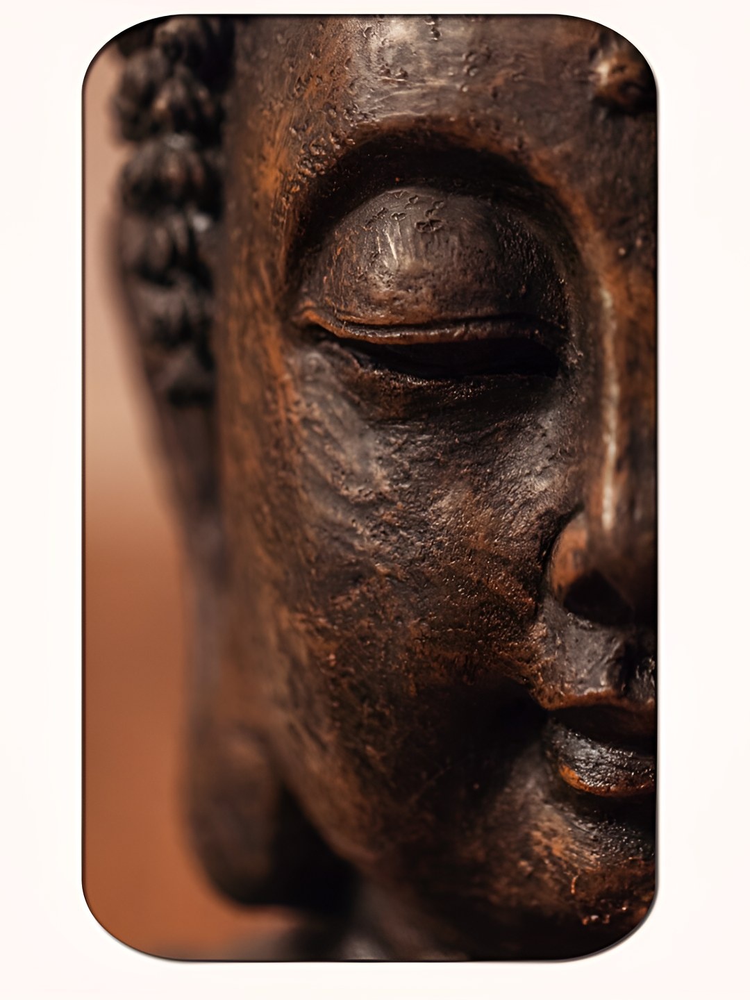 

Casperme Brown Buddha Framed Painting Wall Art