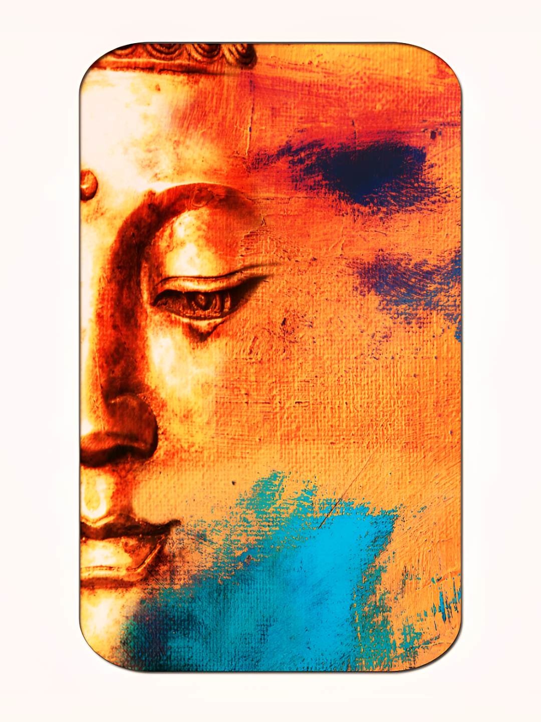 

Casperme Red Buddha Framed Painting Wall Art