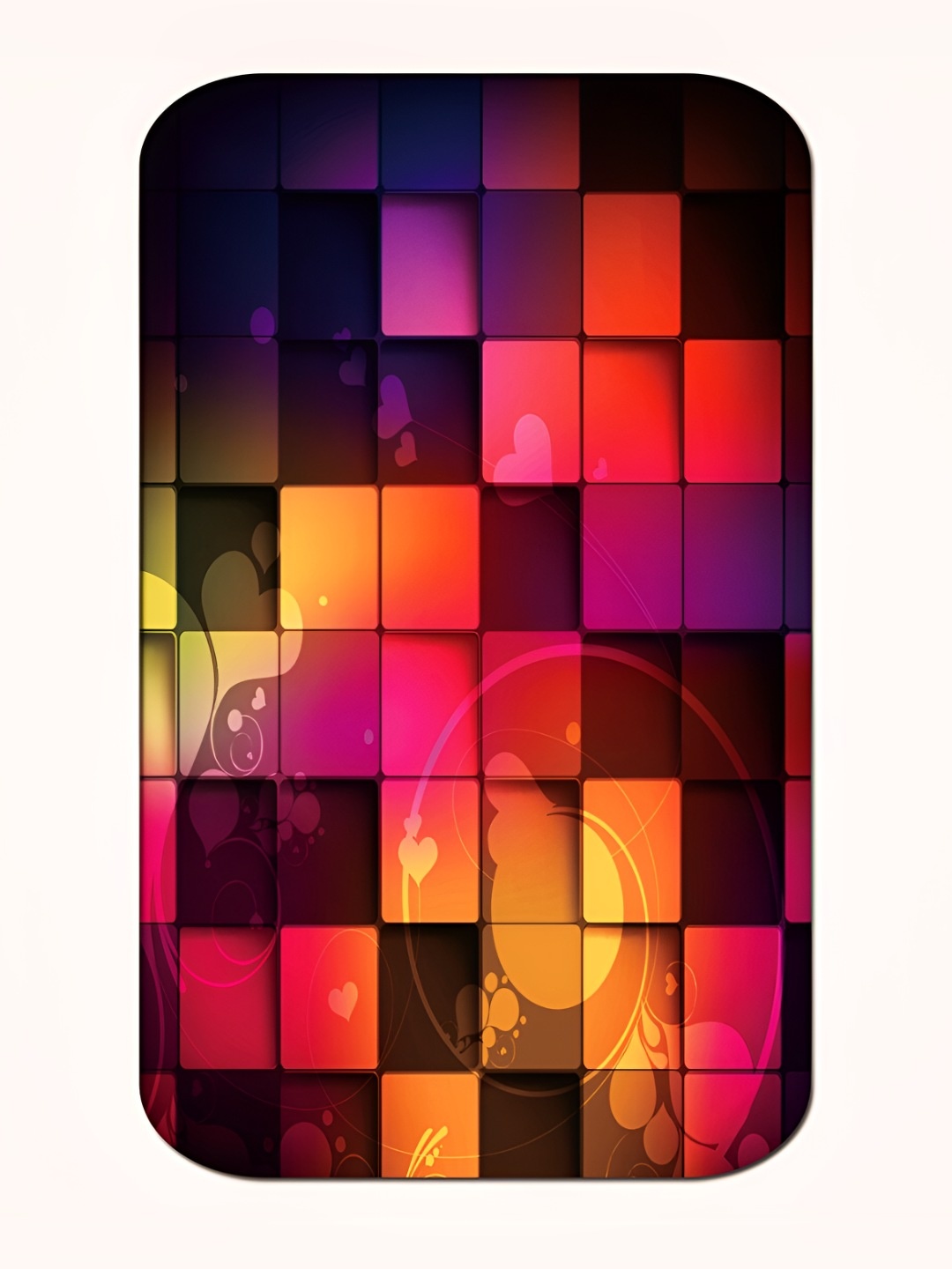 

Casperme Red & Purple MDF Wooden Framed Painting Wall Art