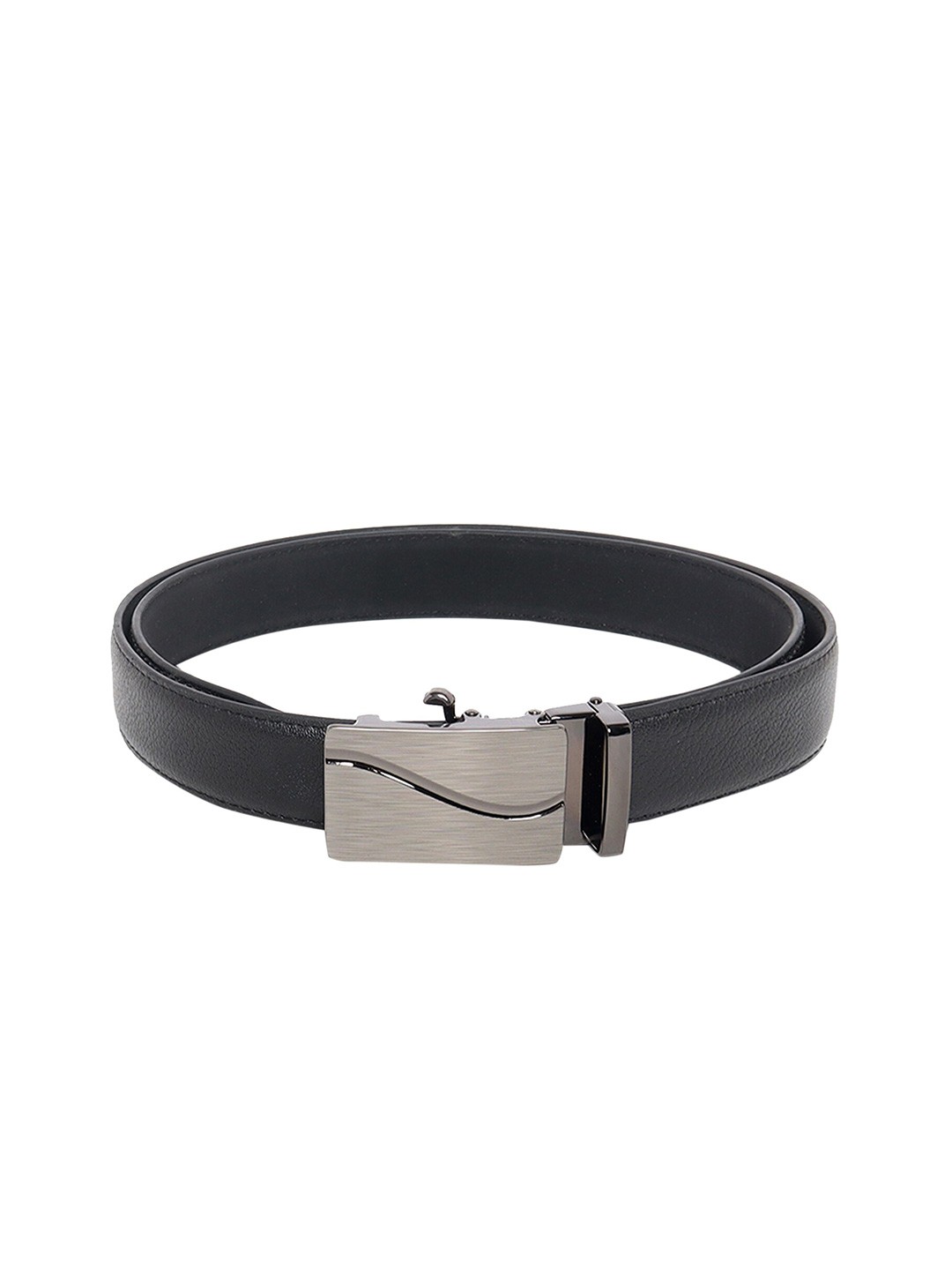 

Zacharias Men Textured Casual Belt, Black