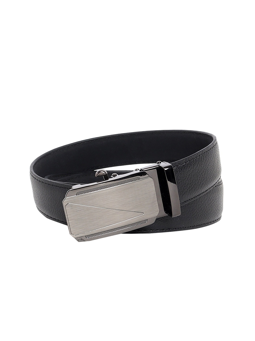 Zacharias Men Slim Belt, Black