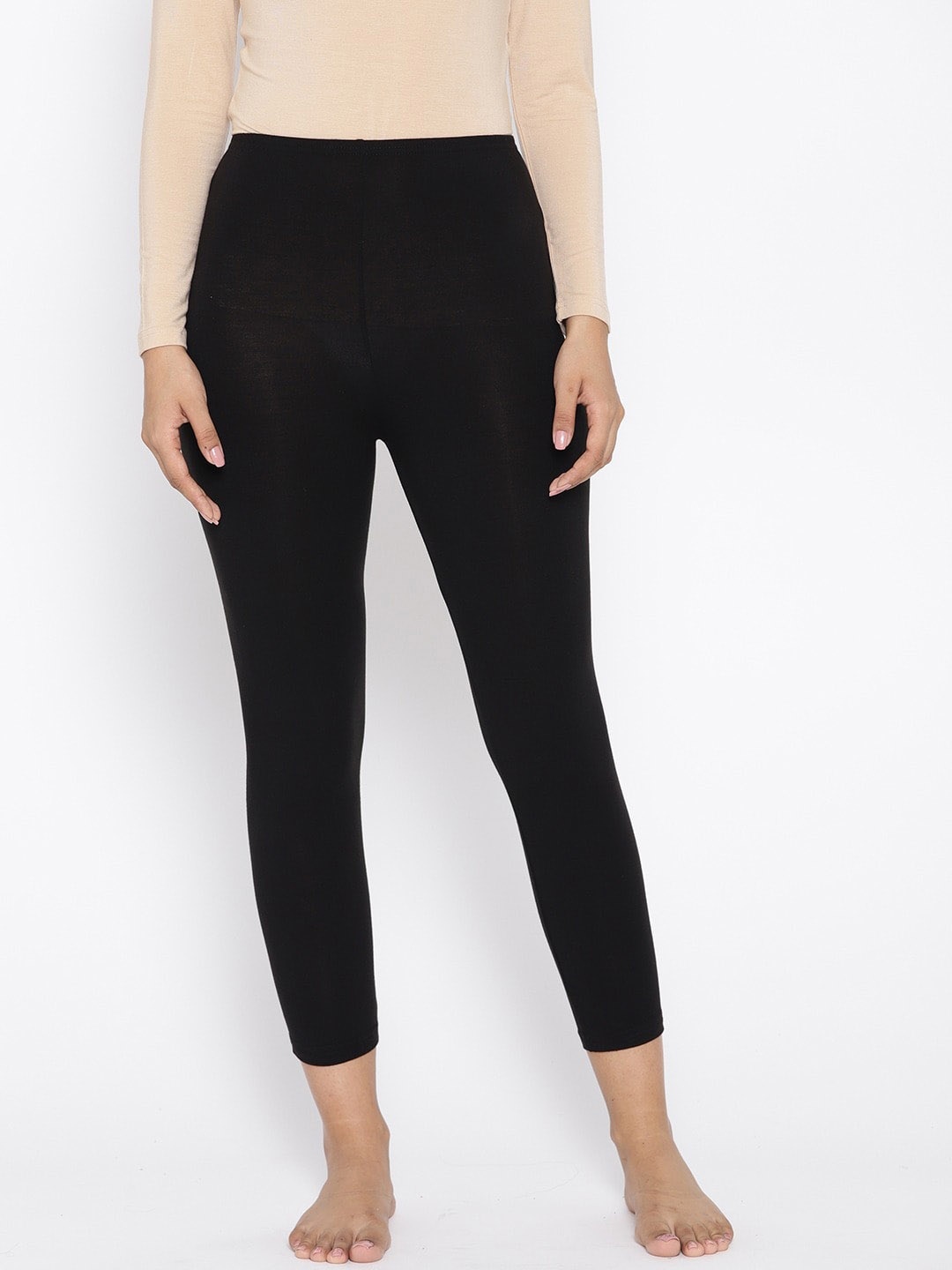 

Kanvin Women Thermal Bottoms, Black