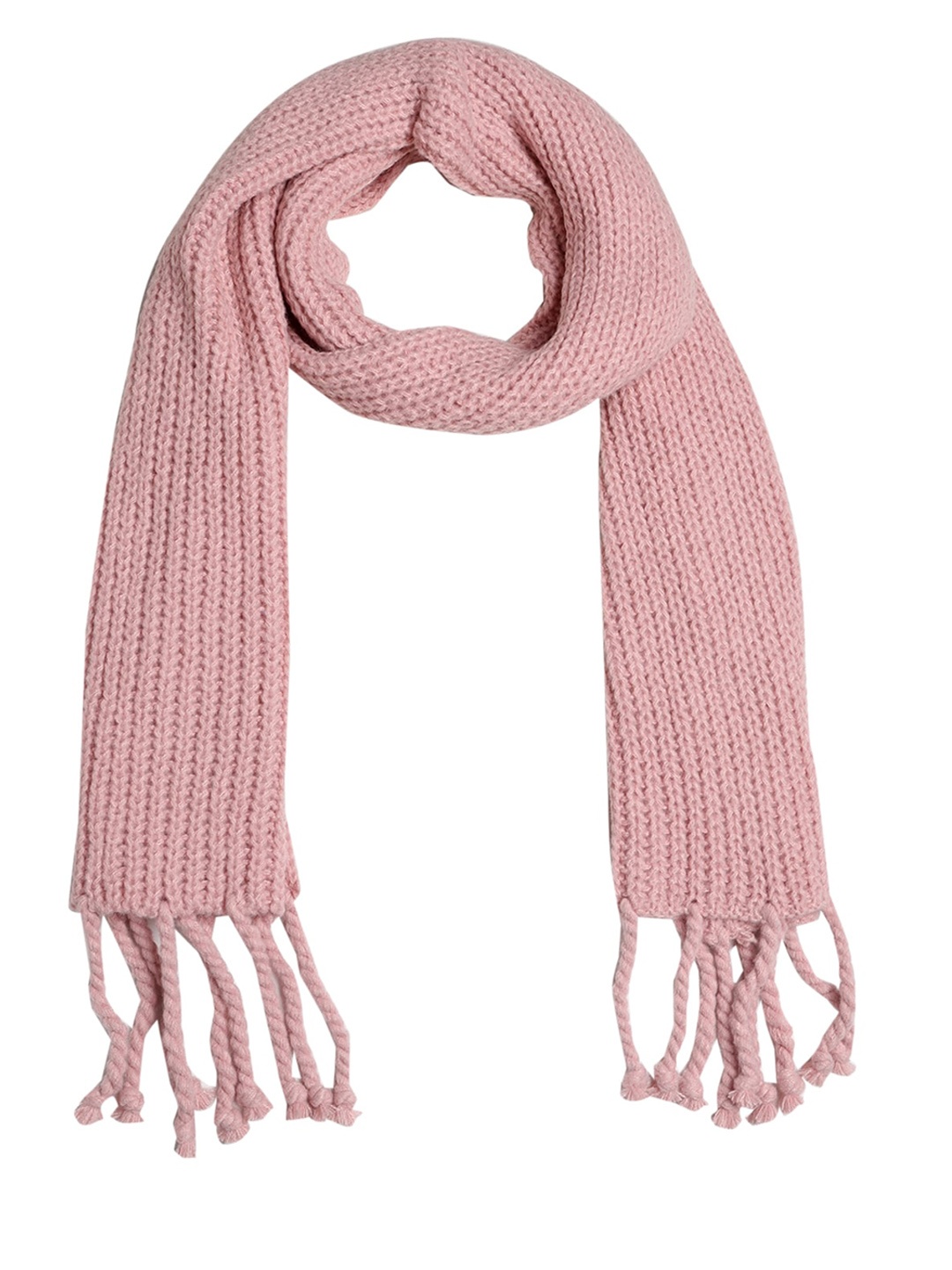 

Zacharias Self-Designed Woolen Muffler, Pink