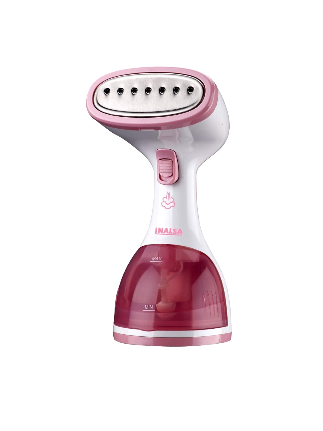 

Inalsa Steamax White & Pink Garment Steamer 1200 W