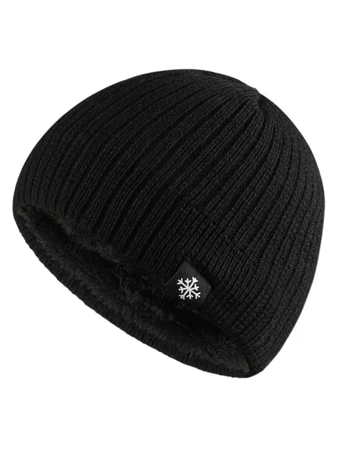 

YOUSTYLO Unisex Woollen Beanie, Black