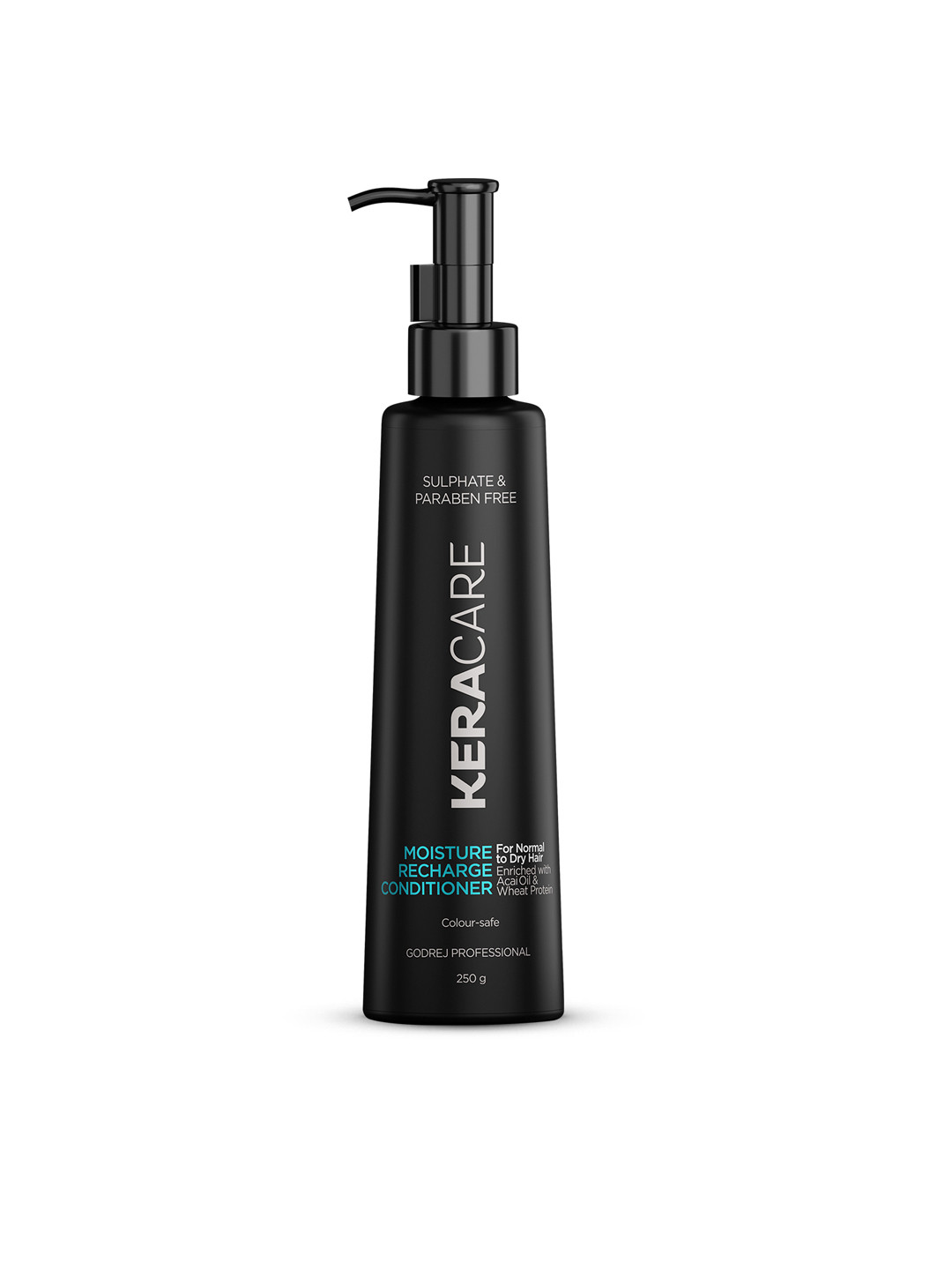 

Godrej Professional Keracare Moisture Recharge Conditioner with Acai Oil - 250 g, Black