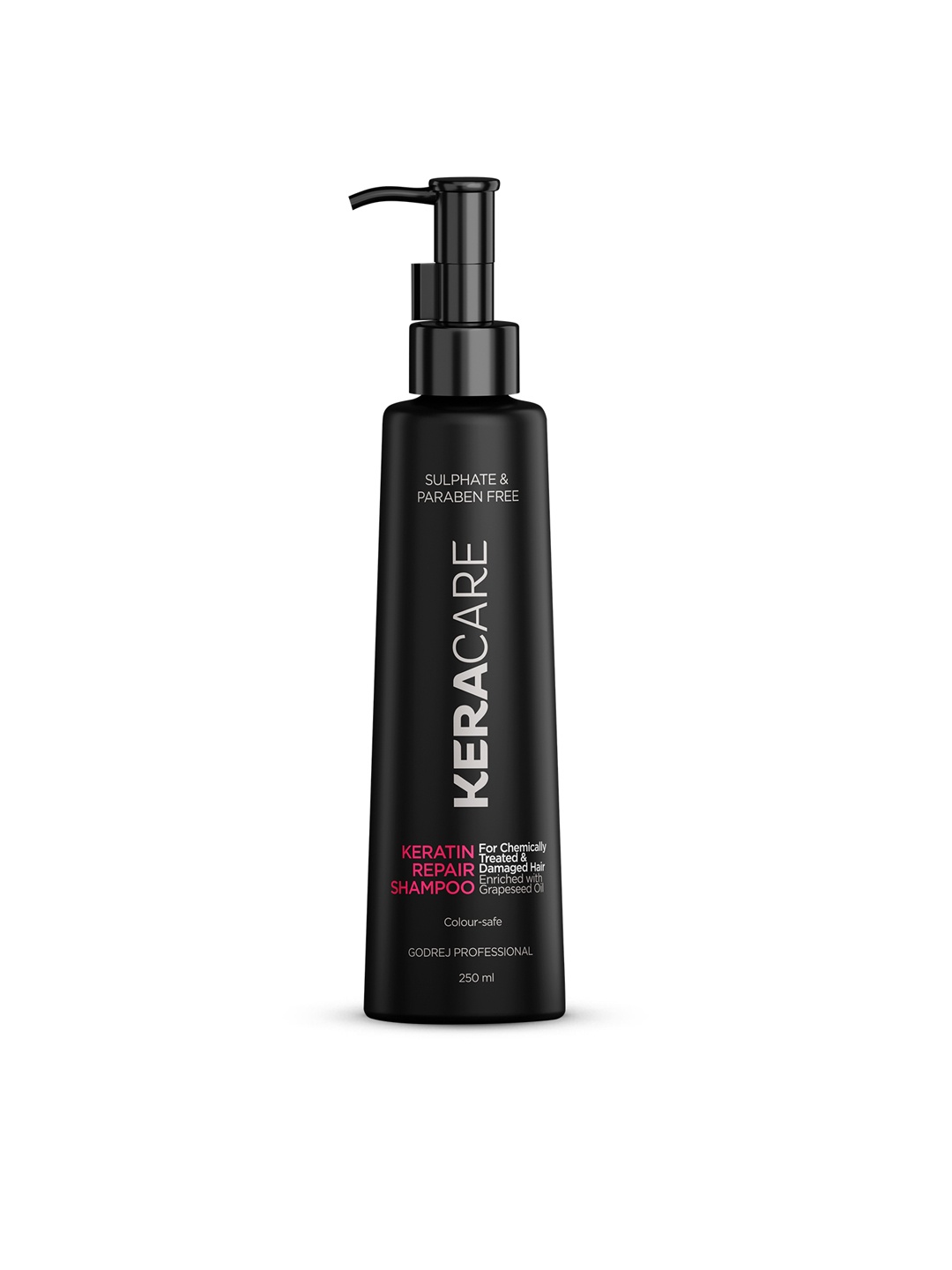 

Godrej Professional Keracare Keratin Repair Shampoo for Chemically Treated Hair - 250 ml, Black