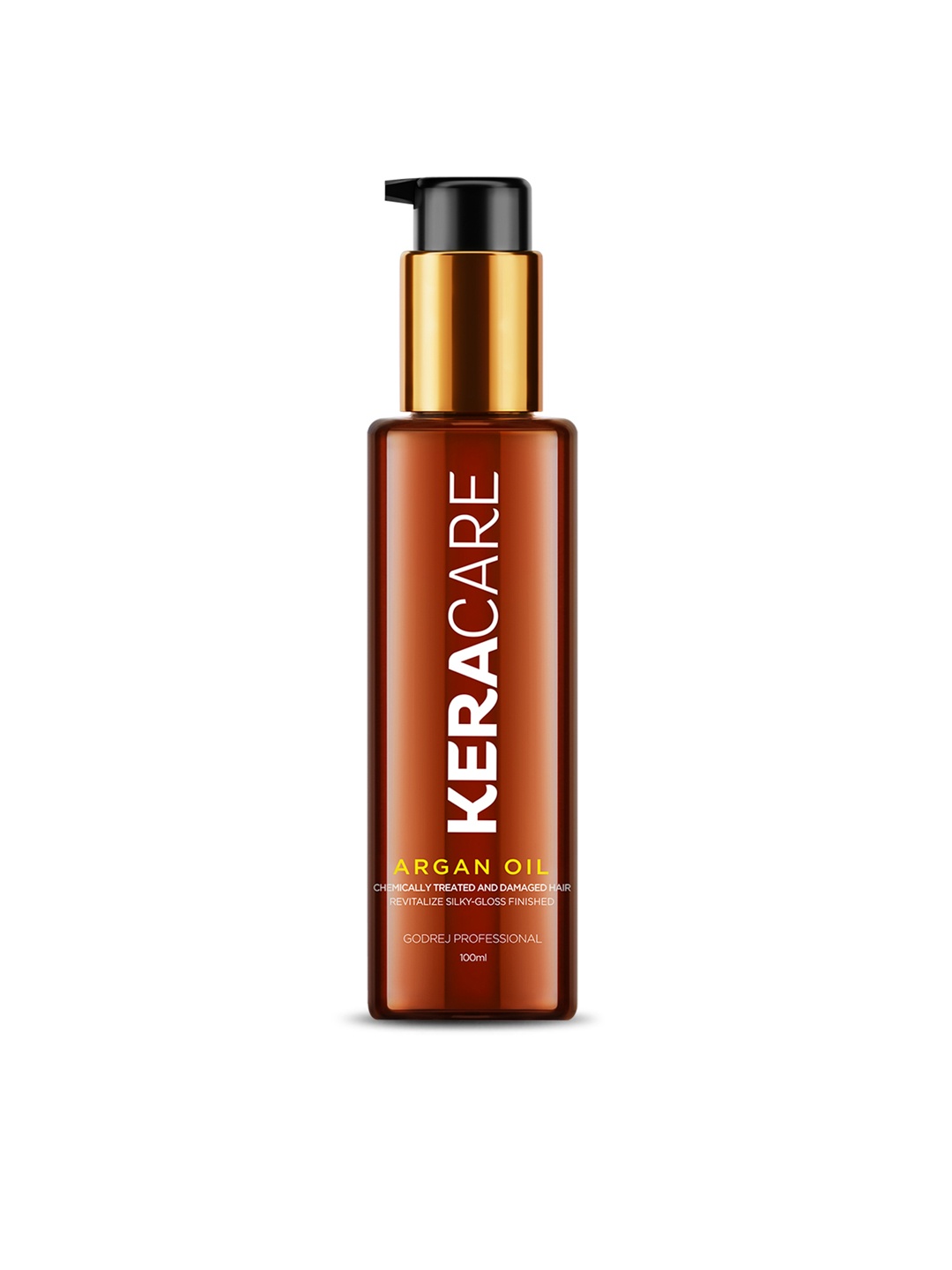 

Godrej Professional Keracare Nourish Shine Argan Oil for Chemically Treated Hair - 100 ml, Brown