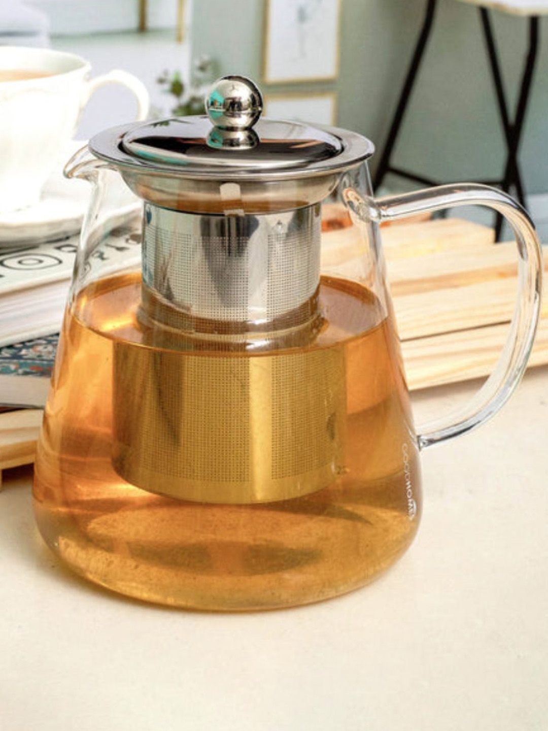 

Gathari Transparent Glass Transparent Kettle 750 ml