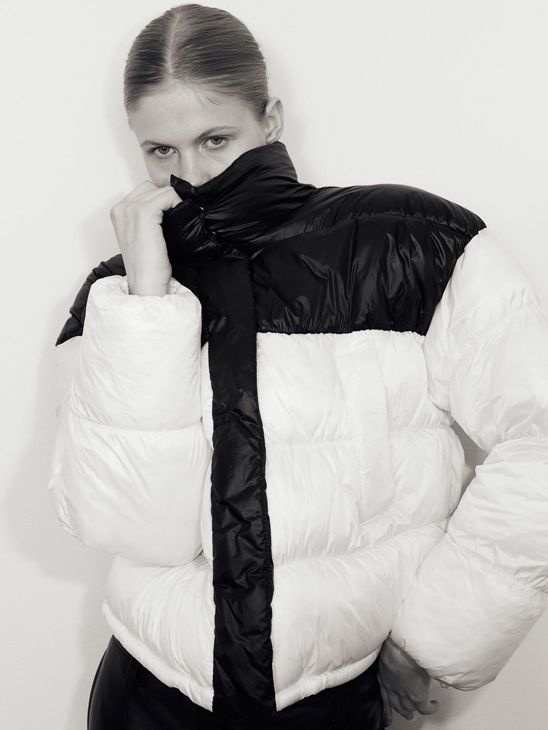 

H&M Puffer Jacket, White