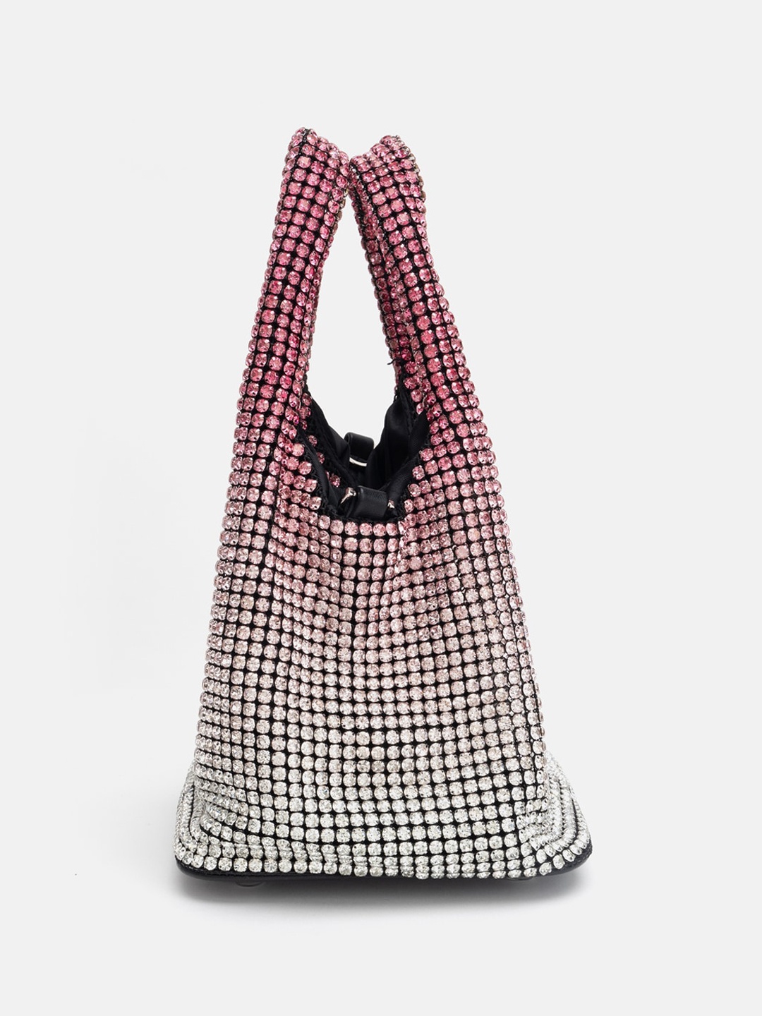 

Kazo Embellished Fabric Handheld Bag, Pink