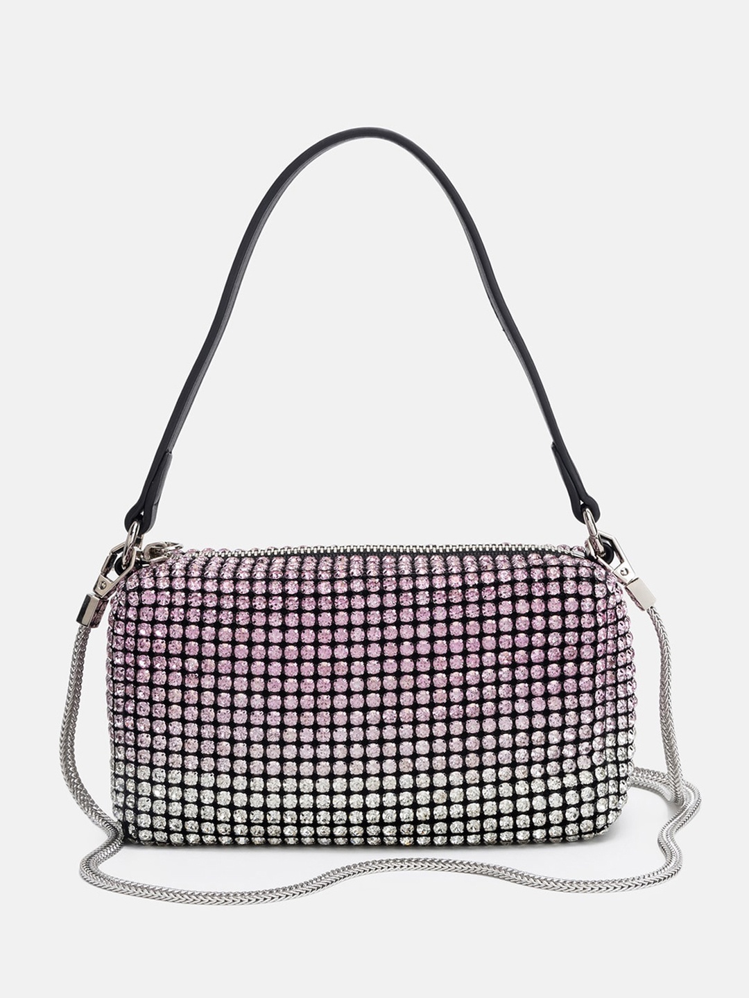 

Kazo Pink Embellished Shoulder Bag
