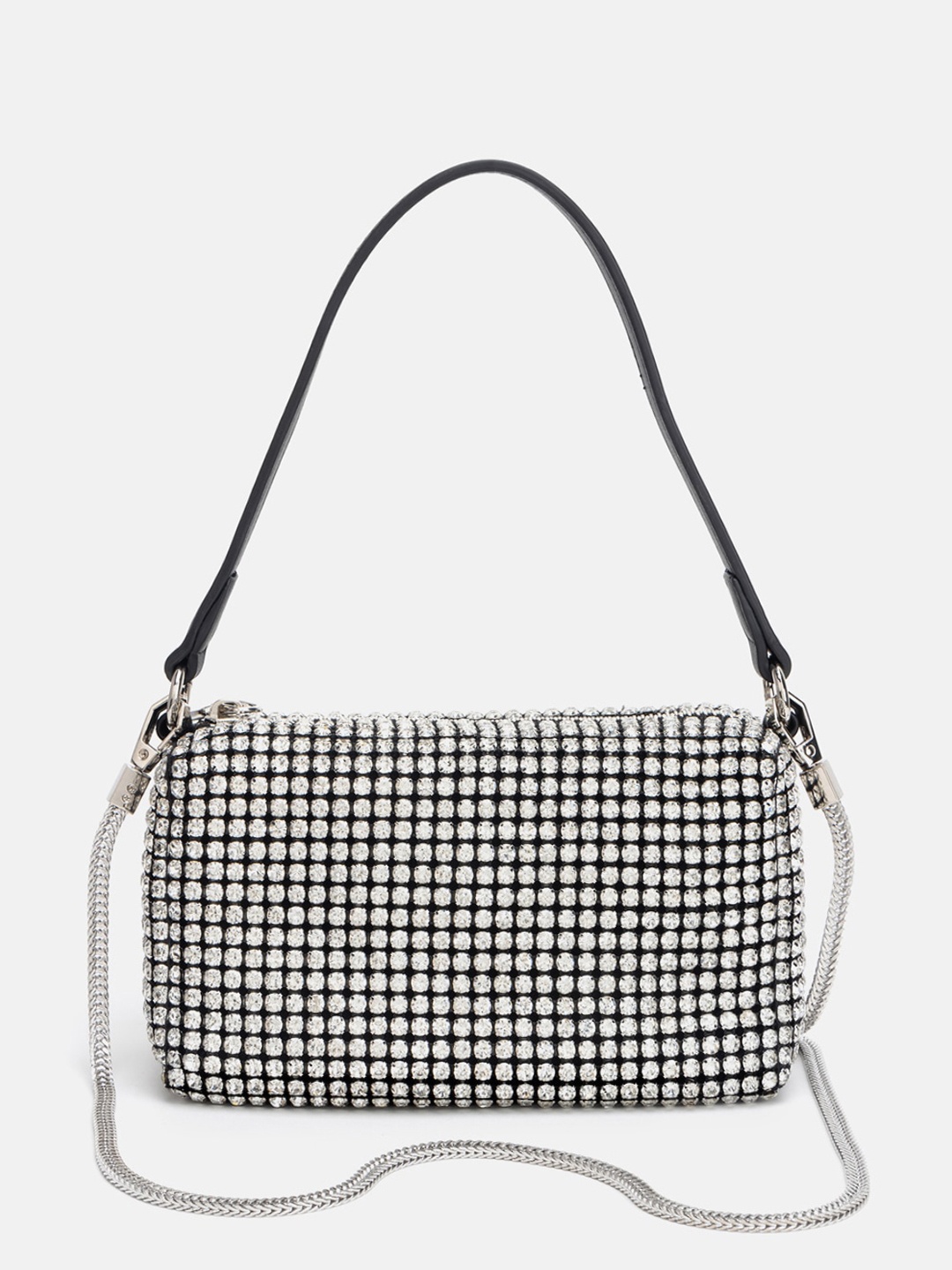 

Kazo Embellished Shoulder Bag, Silver