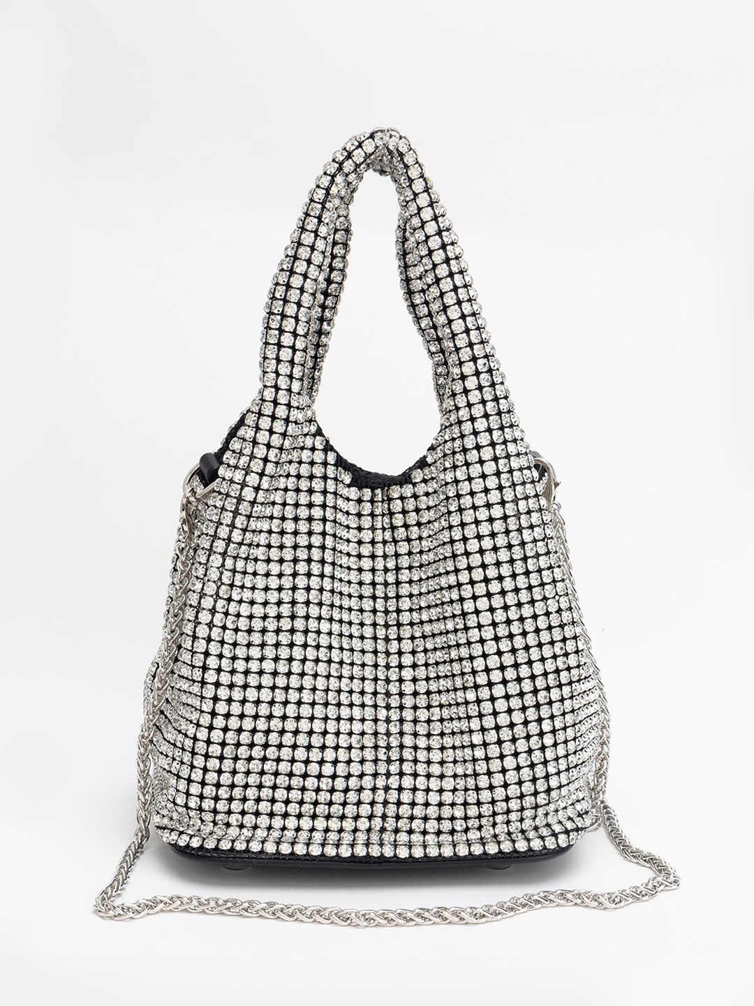 

Kazo Embellished Shoulder Bag, Silver