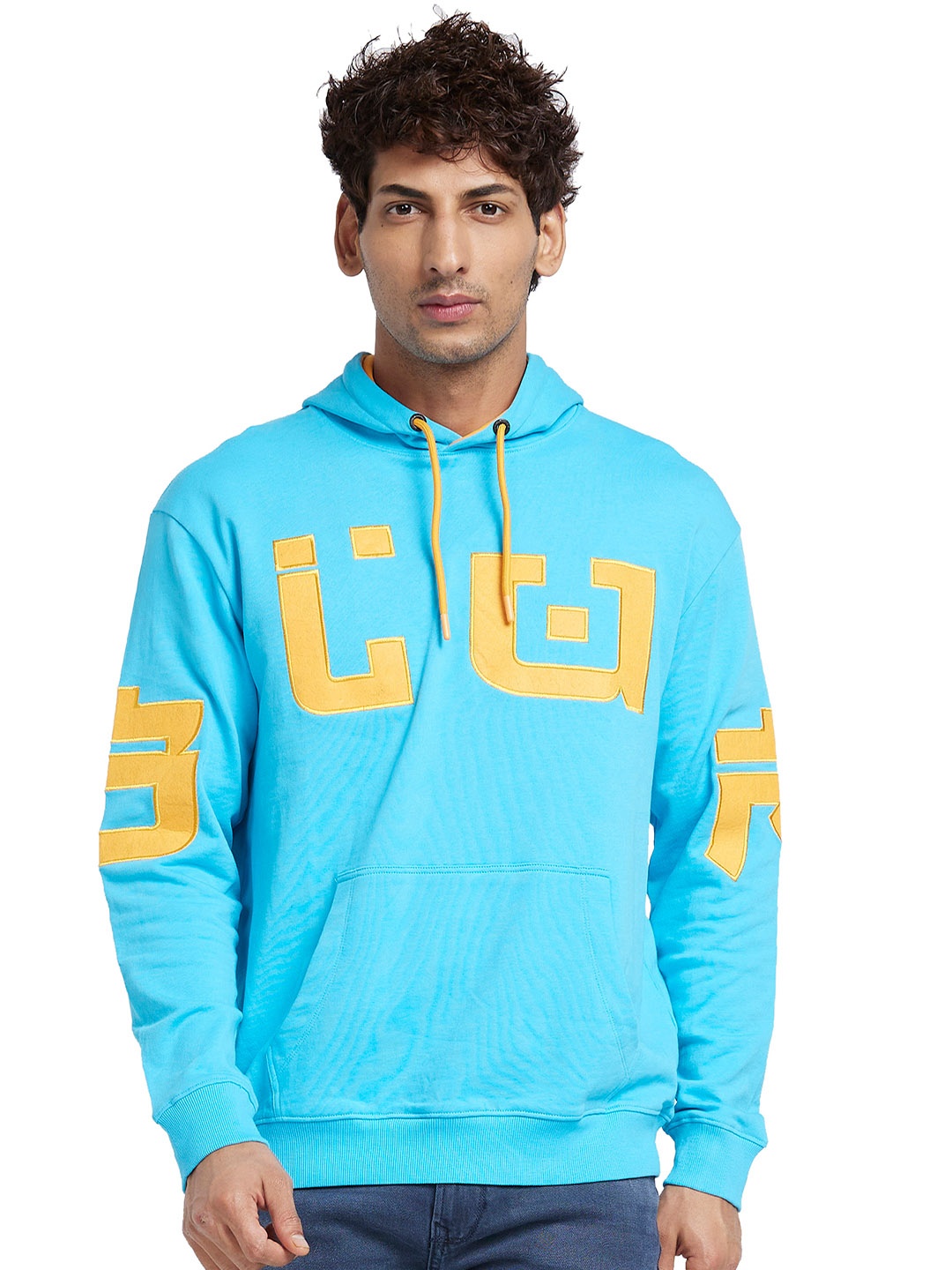 

Being Human Men Blue Sweatshirt