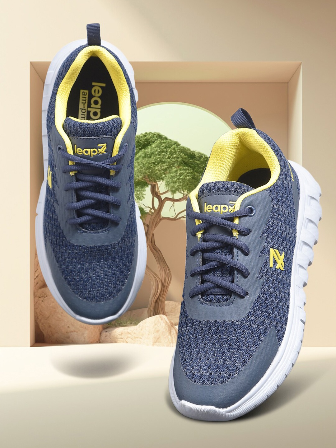 

Liberty Kids RIDER Lace-Up Lace-Up Running Shoes, Navy blue