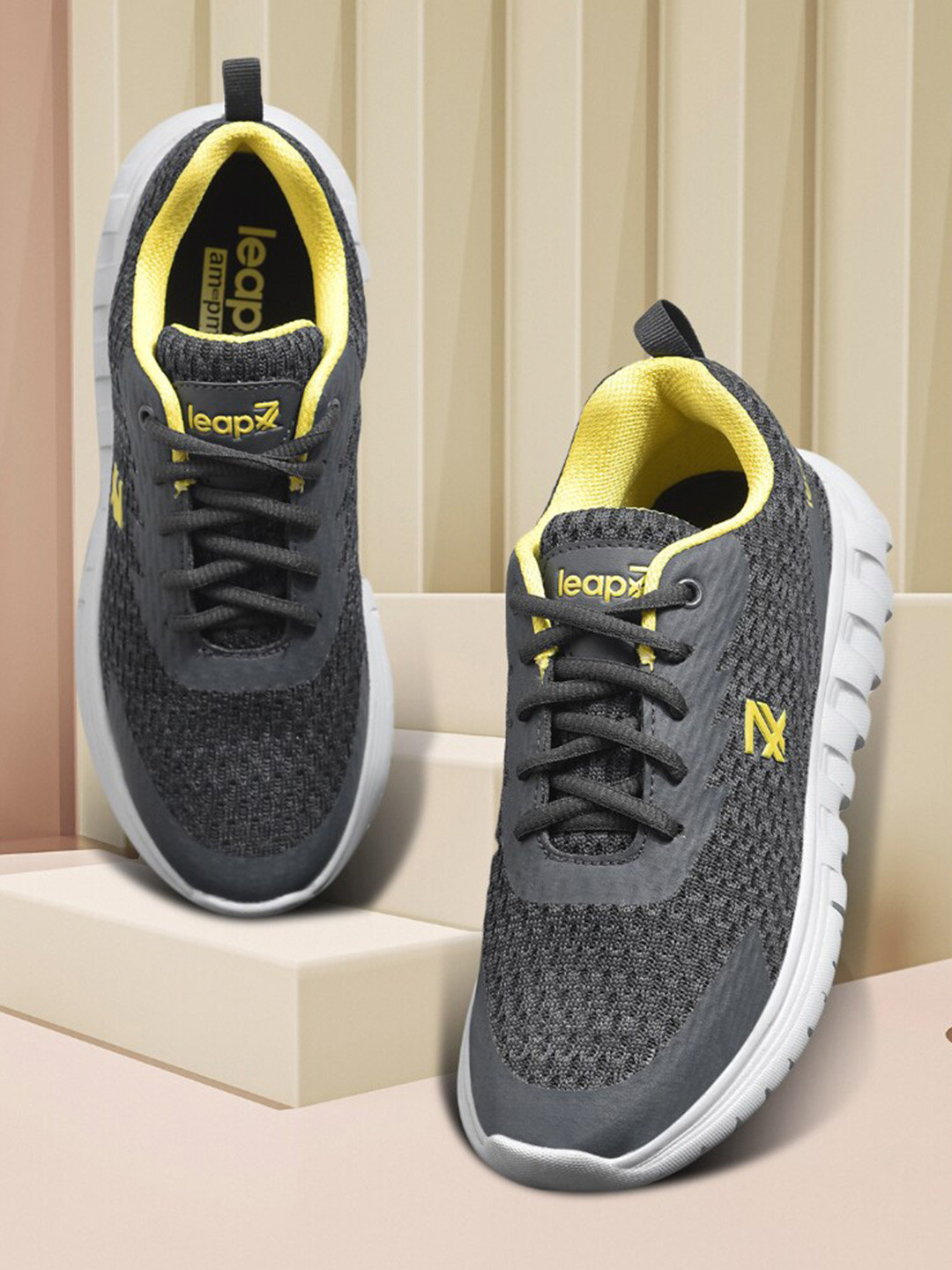 

Liberty Kids POLAR Mesh Running Shoes, Grey