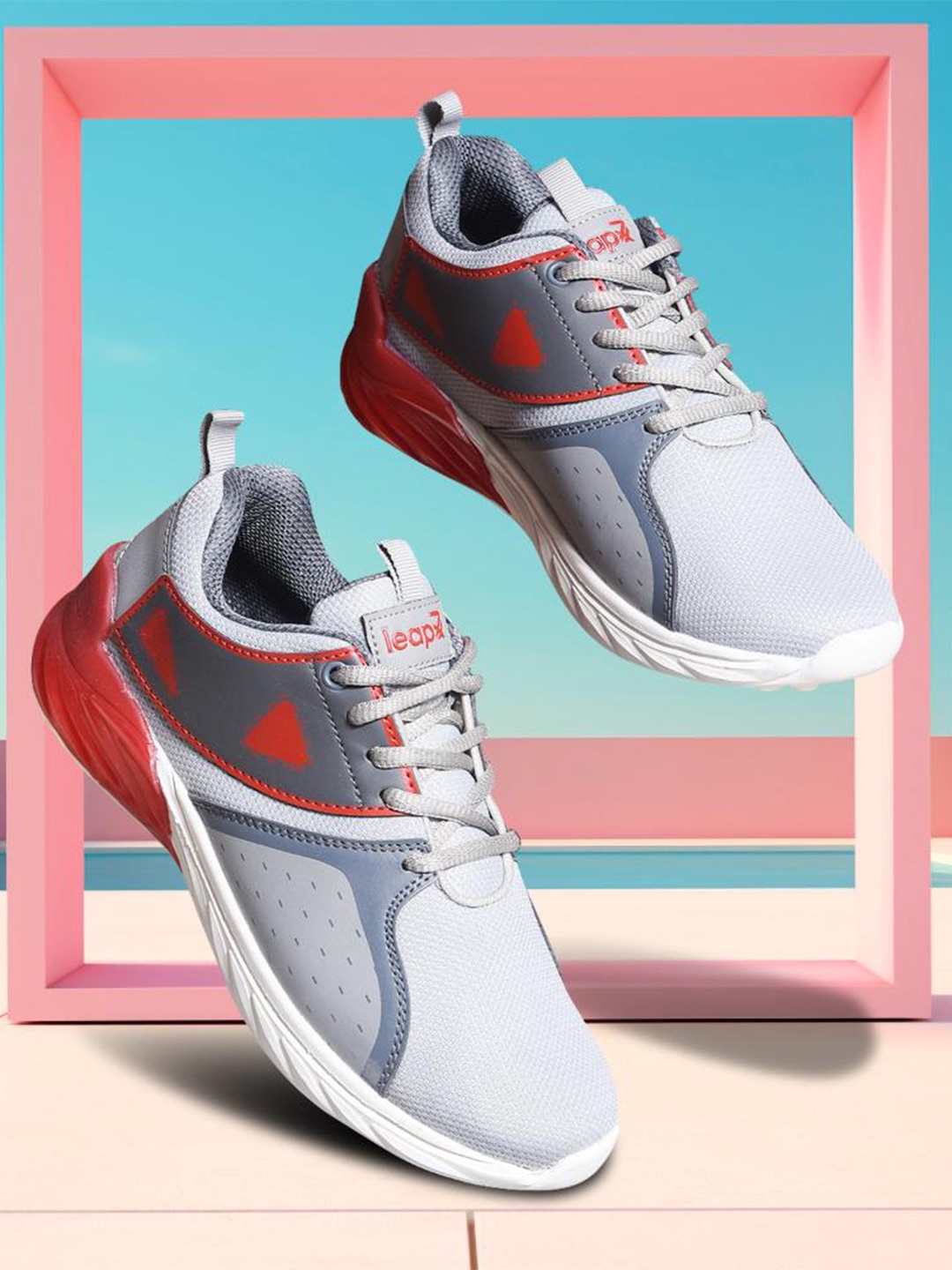 

Liberty Kids ANTONY Lace-Up Running Shoes, Grey