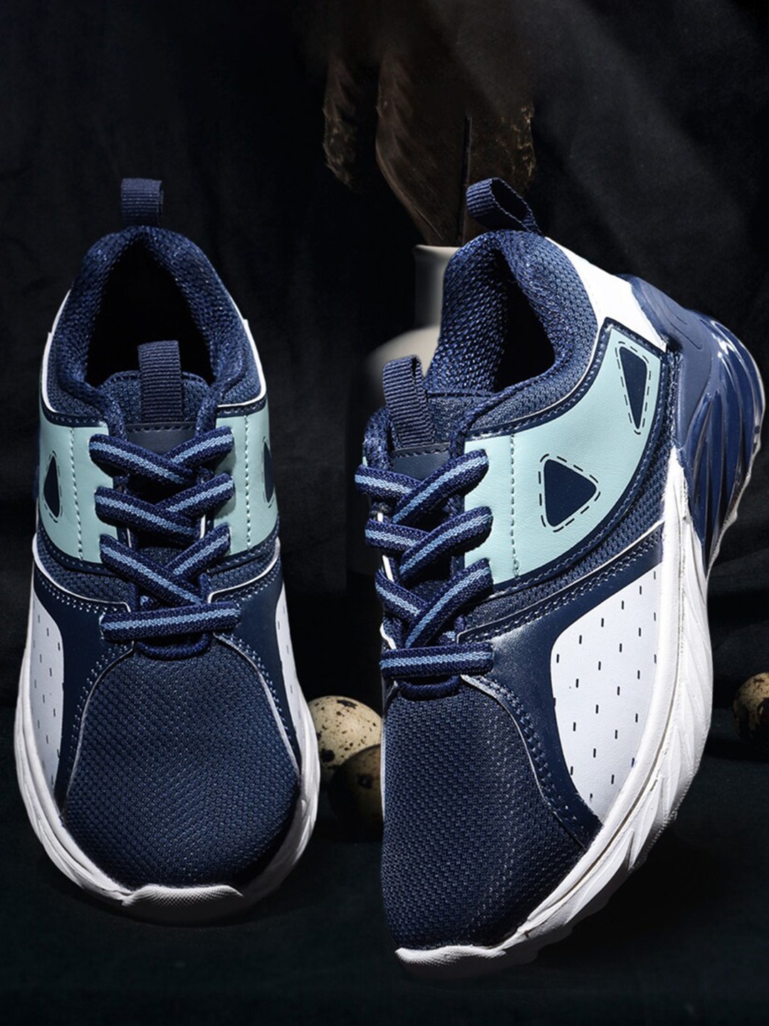 

Liberty Kids ANTONY Lace-up Running Shoes, Navy blue